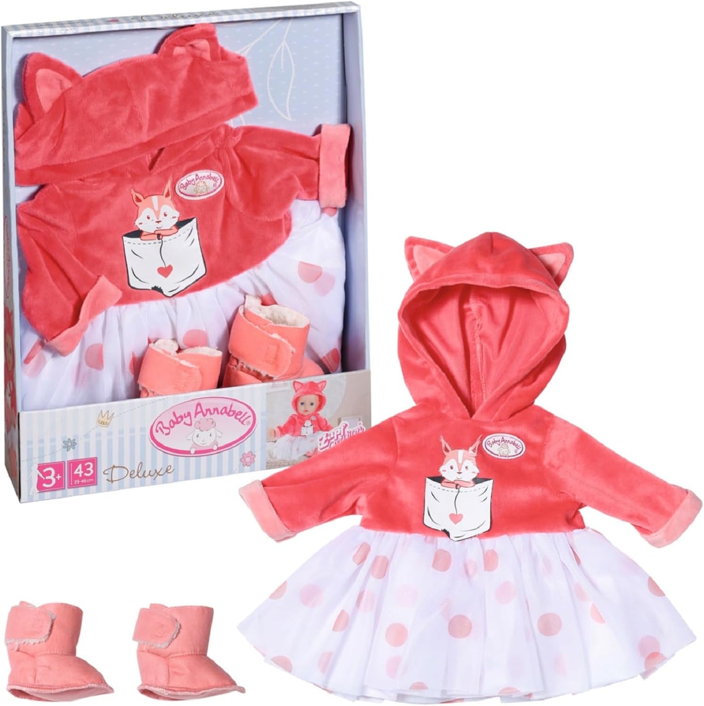 Deluxe Eichhörnchen Tutu 43cm