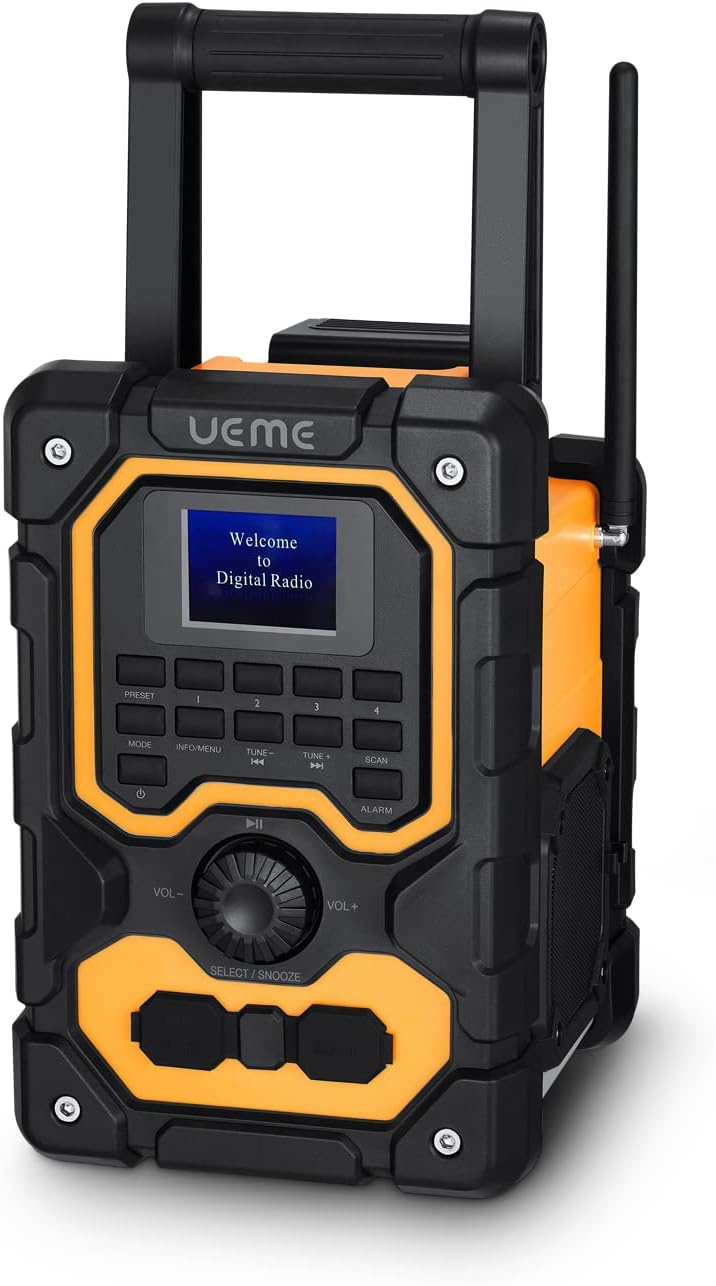Baustellenradio DB-1005 mit DAB+ und Bluetooth