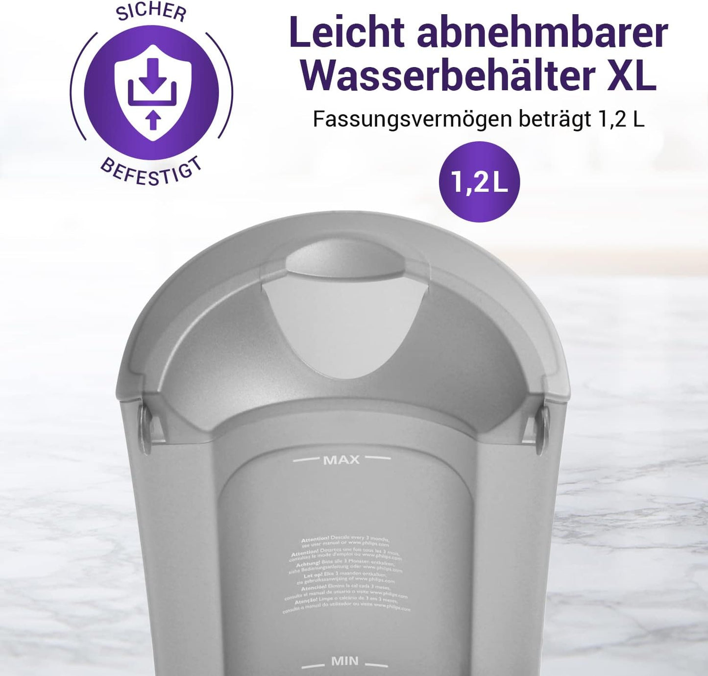 Wassertank 1,2L für Senseo Kaffeemaschine