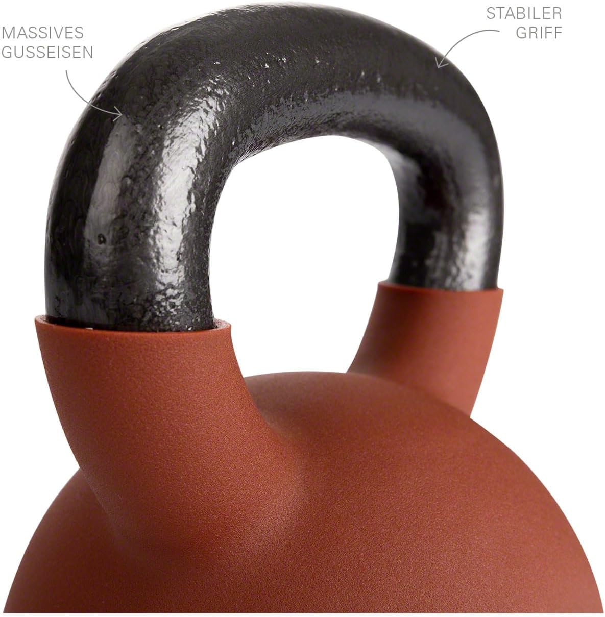 28 kg Kugelhantel für Fitness-Workouts, Braun