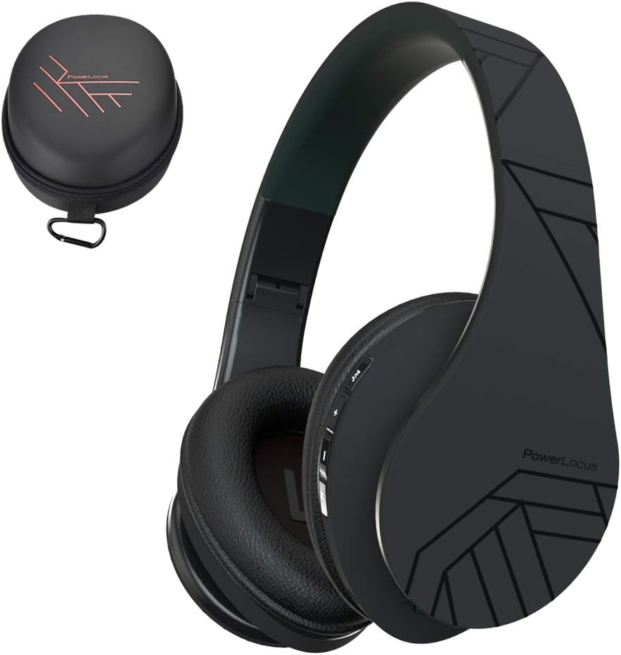 Bluetooth Over-Ear Kopfhörer, Kabellos & Faltbar, Black