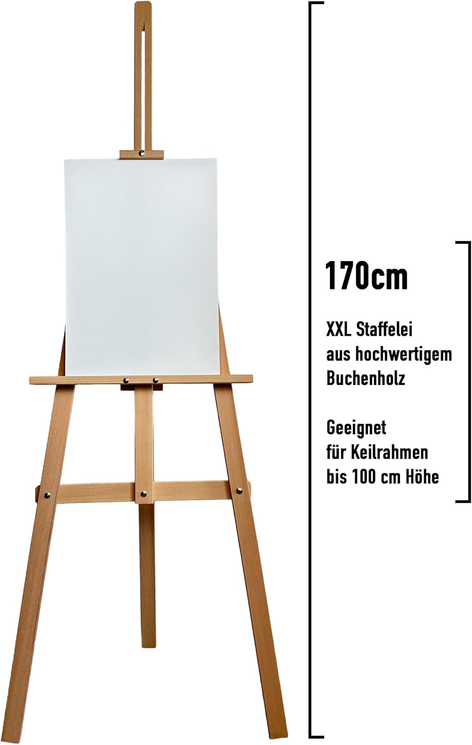 Buchenholzstaffelei