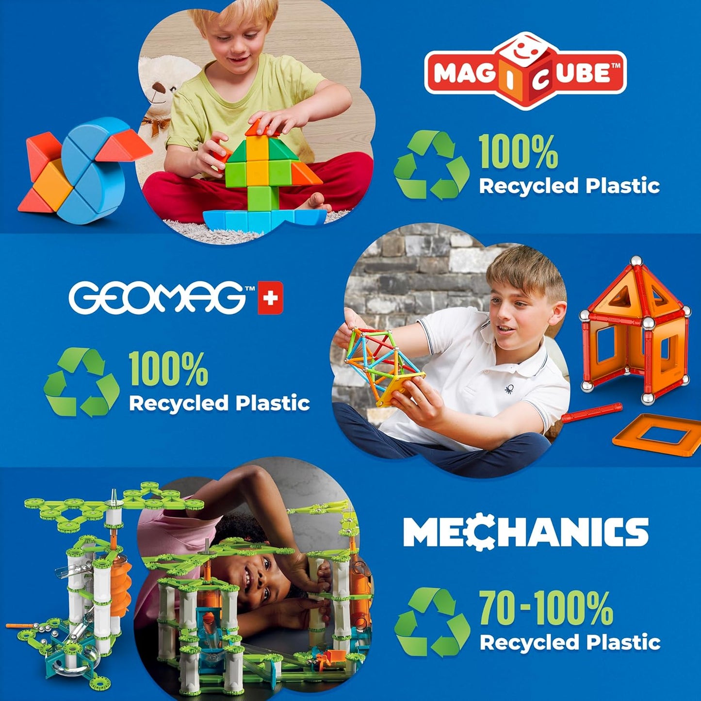 Magnetisches Glitter-Bauset