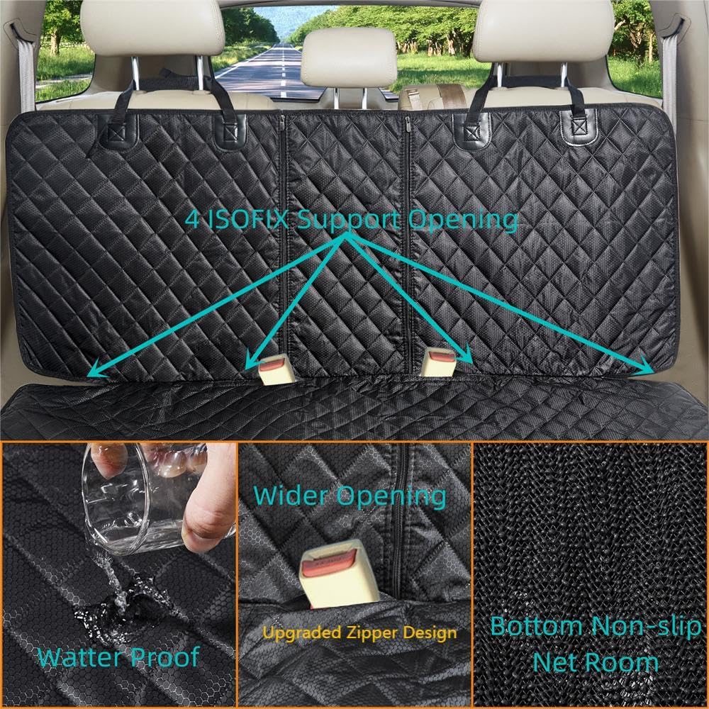 Wasserdichte Autoschondecke, Schwarz X-Large