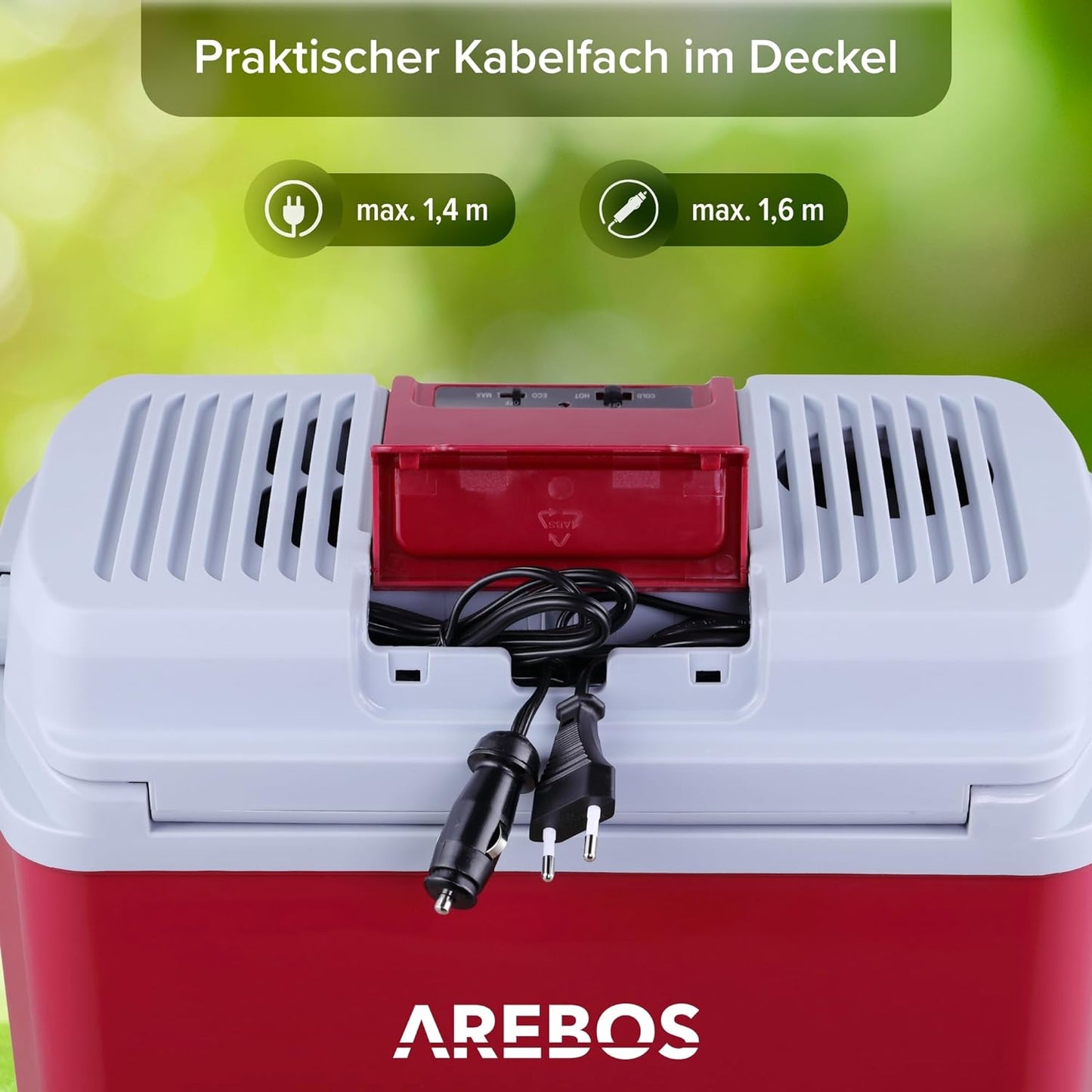 Kühlbox, Rot