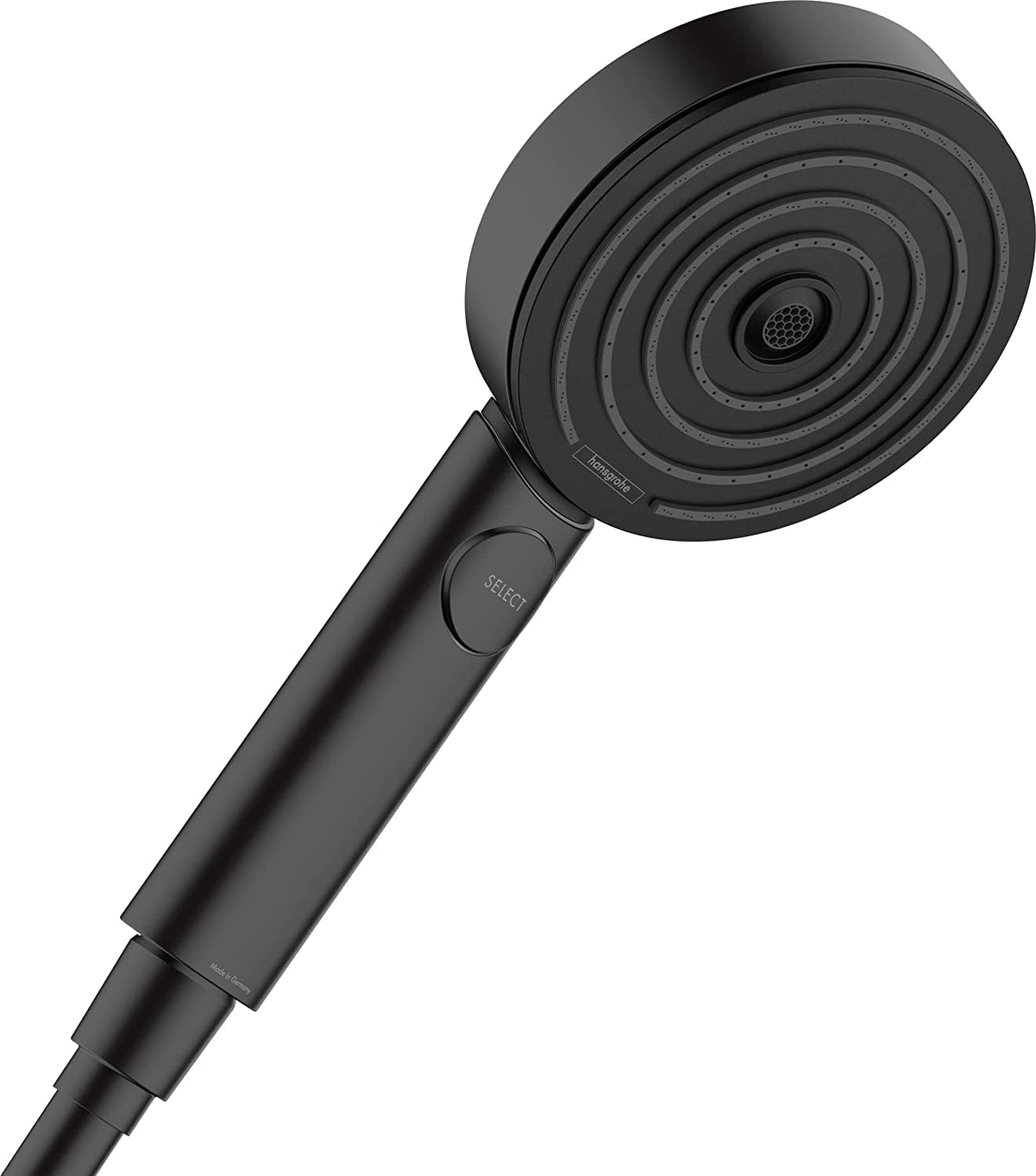 Pulsify Select S 105 Relaxation, Mattschwarz 3 Strahlarten mit PowderRain und Massagestrahl
