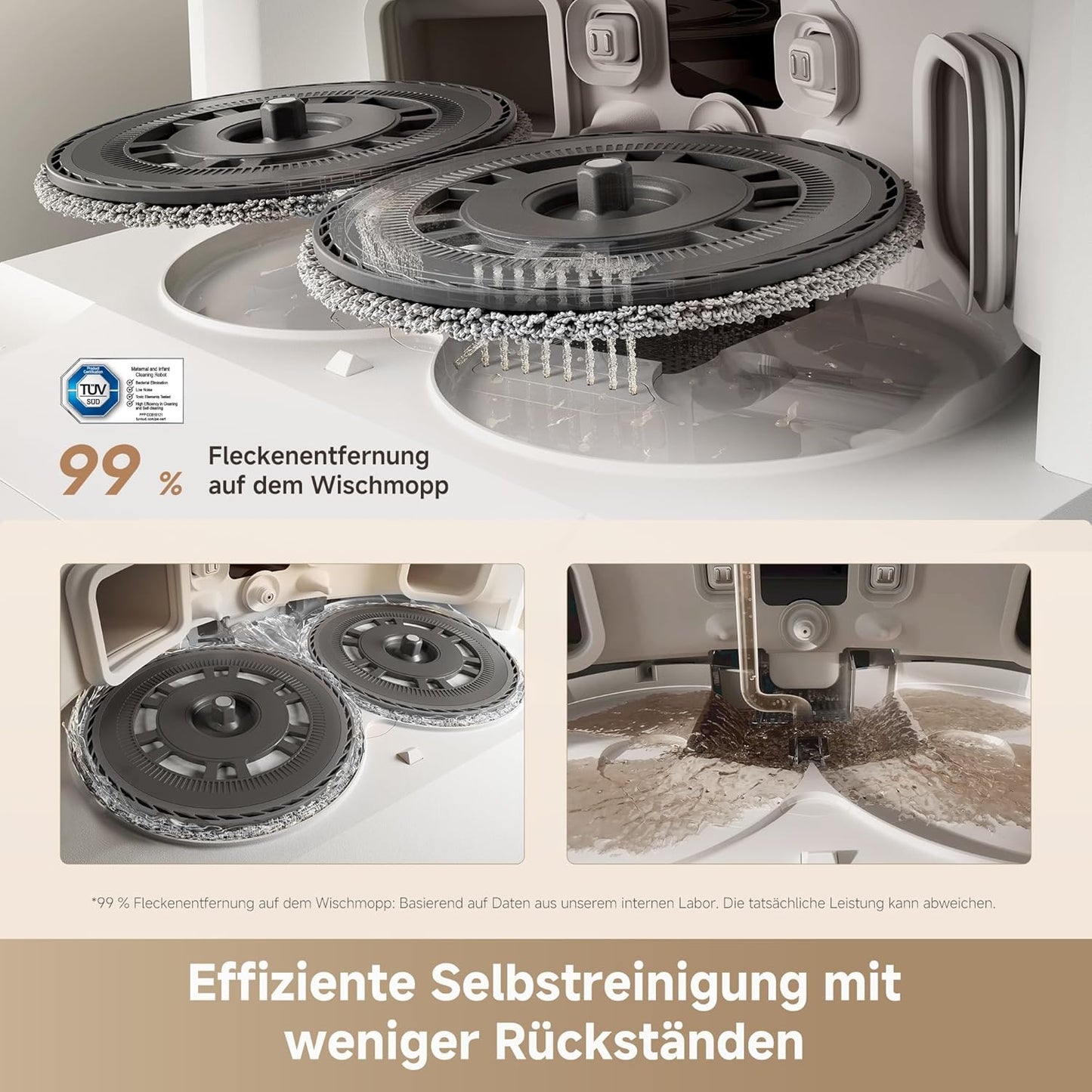 Roboterstaubsauger mit Wischfunktion L10s Ultra Gen 3, L10s Ultra Gen 3