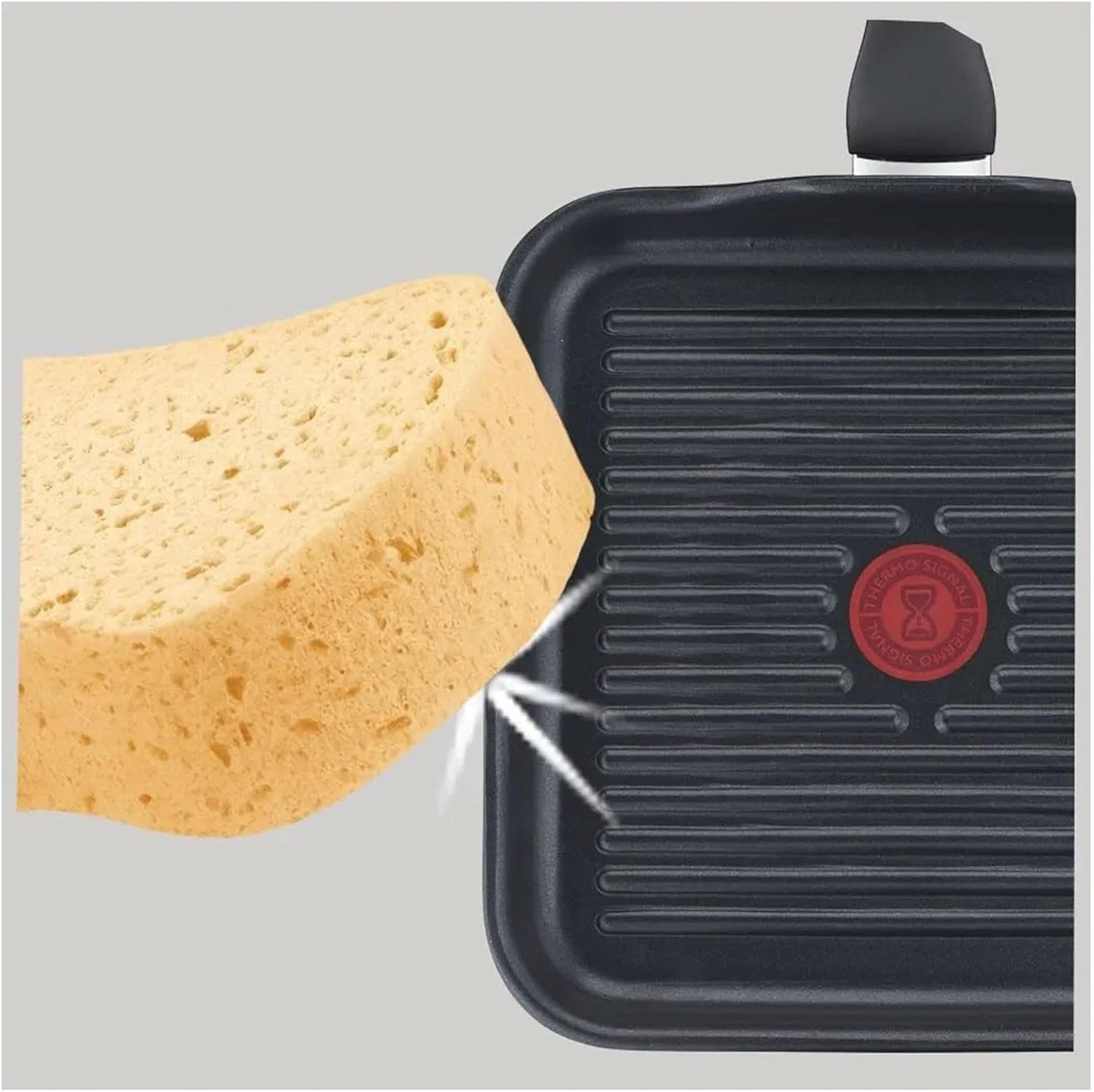Grillpfanne mit Thermo-Spot-Indikator
