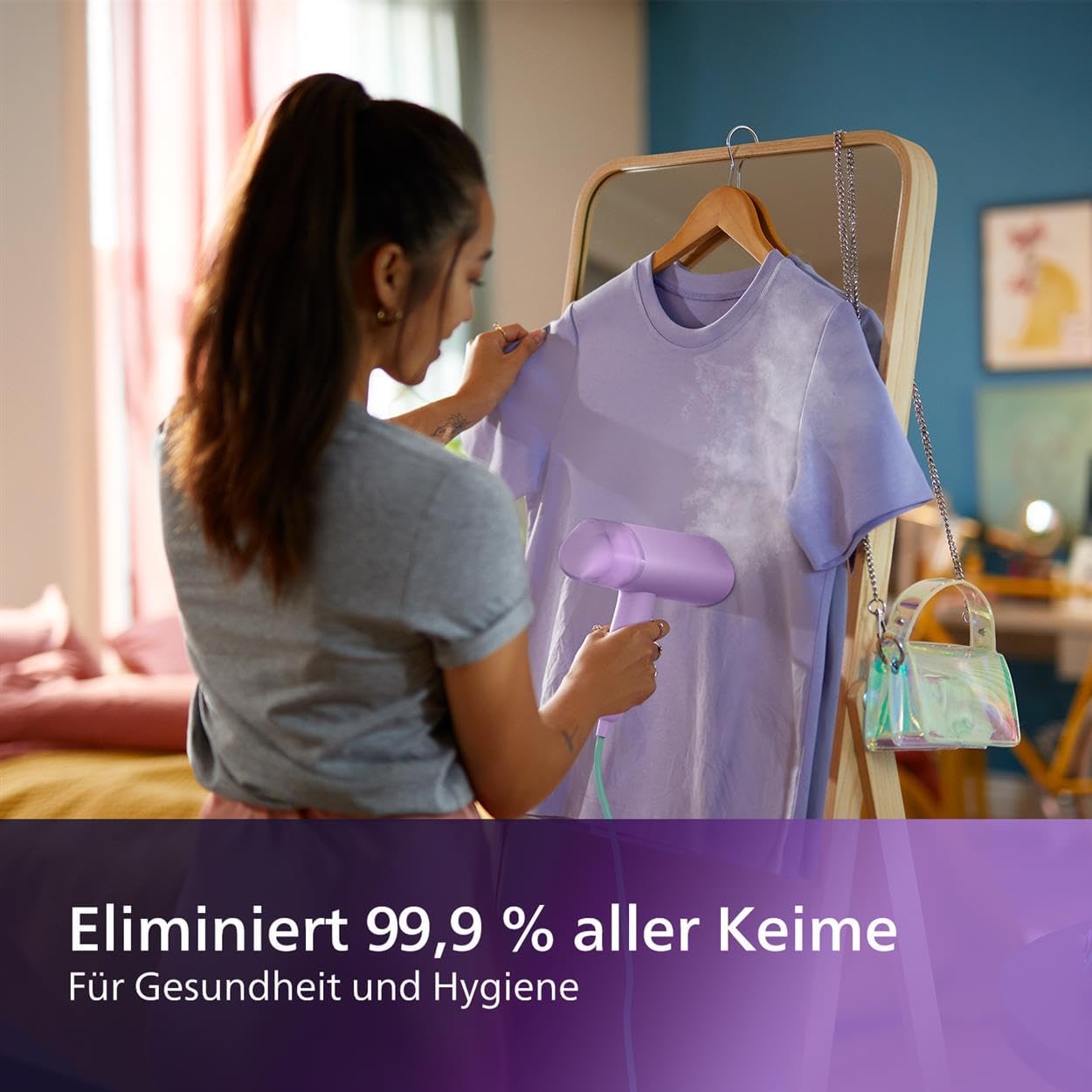 Tragbarer Dampfglätter 3000-Serie, Kompakt