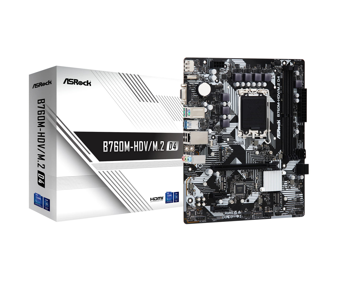 B760M-HDV/M.2 D4, Mainboard