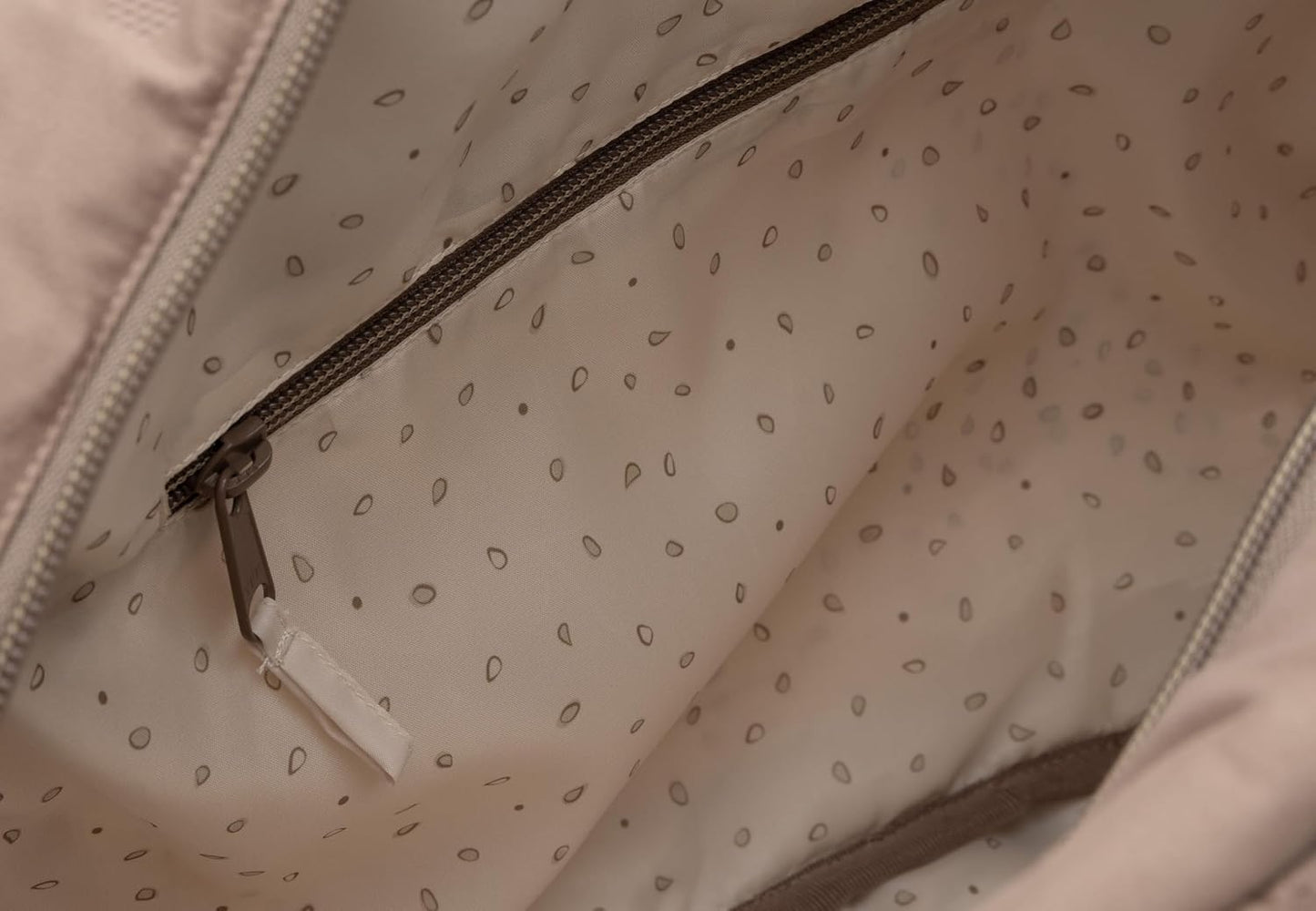 Wickeltasche Embossed Lily Milky Coffee