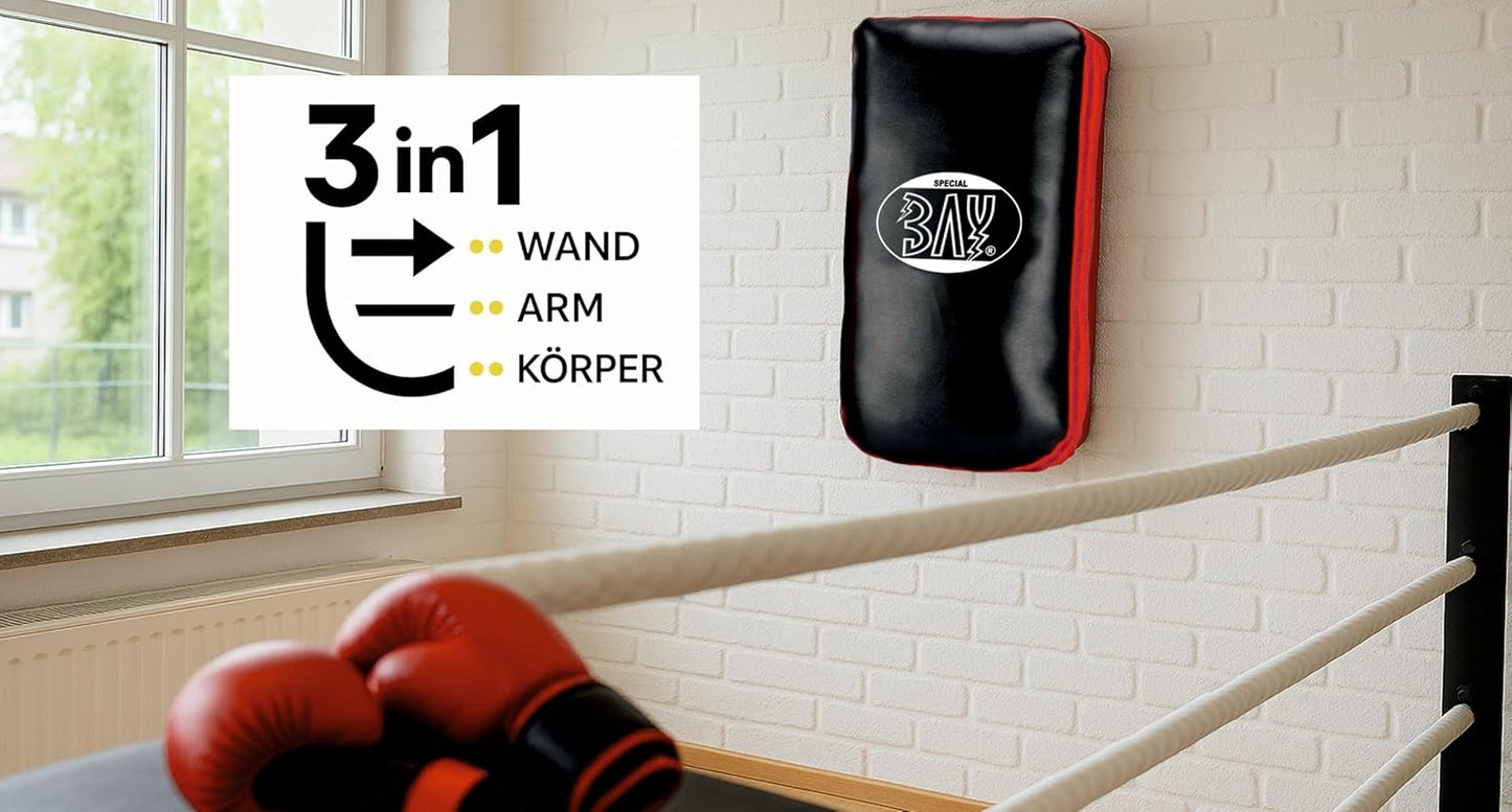 3-in-1 Wand-Schlagpolster Boxsack
