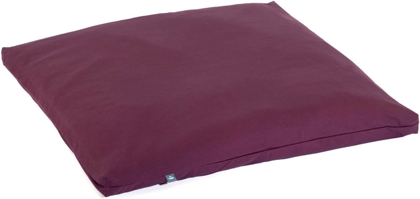 Meditationsmatte Zabuton, Aubergine