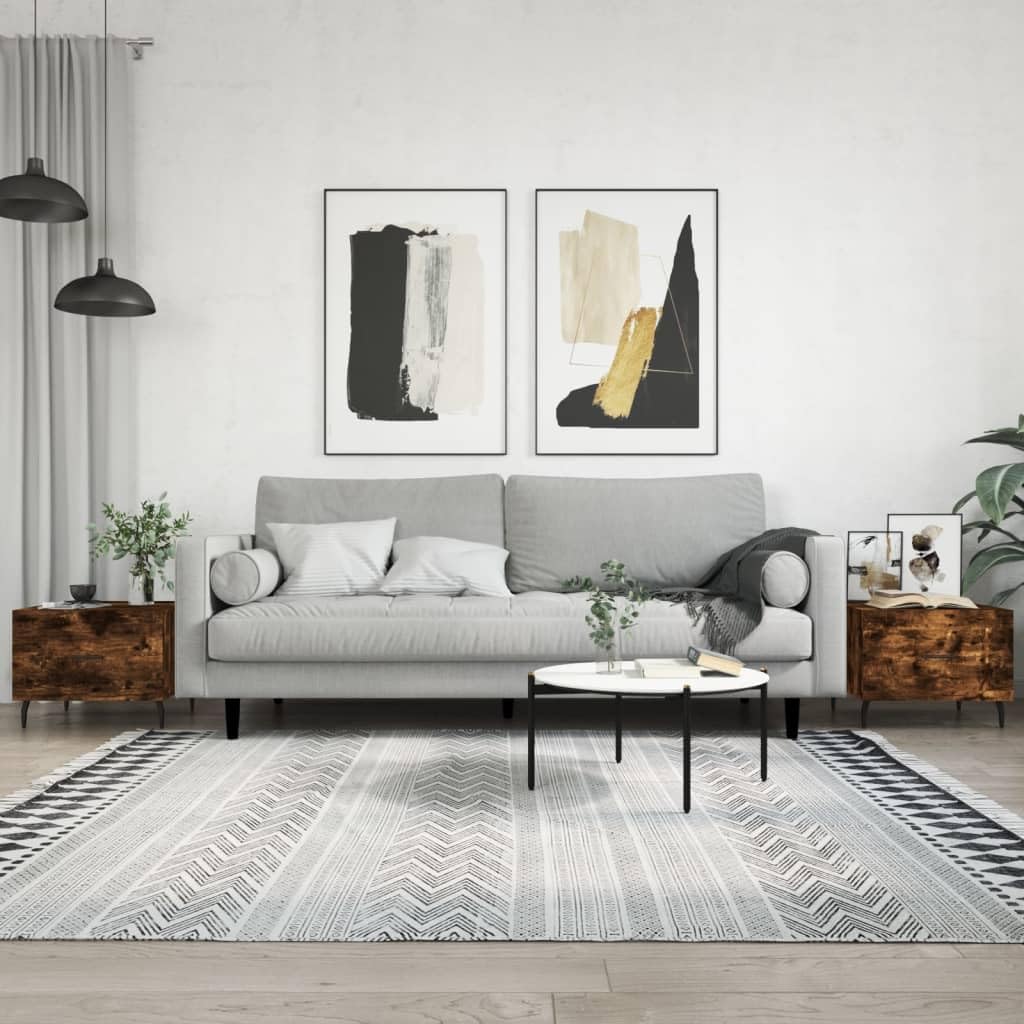 Couchtisch-Set, Räuchereiche 2