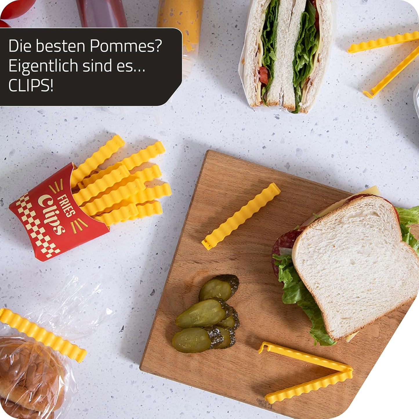 Fries Clips, 12 Stück