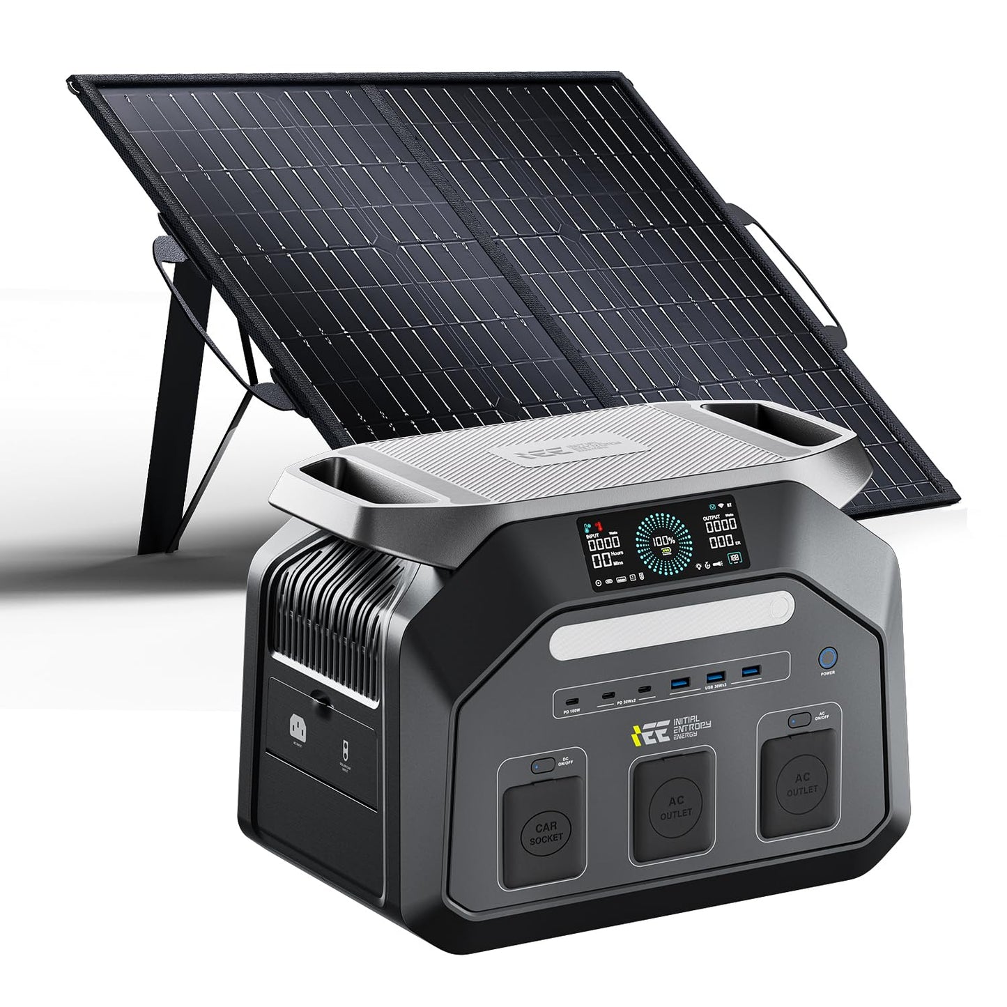 Solargenerator P1800 mit 100 W Solarpanel, 1800W+100W