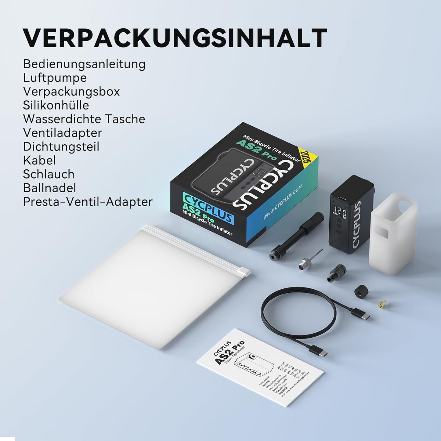 Elektrofahrradpumpe AS2 Pro