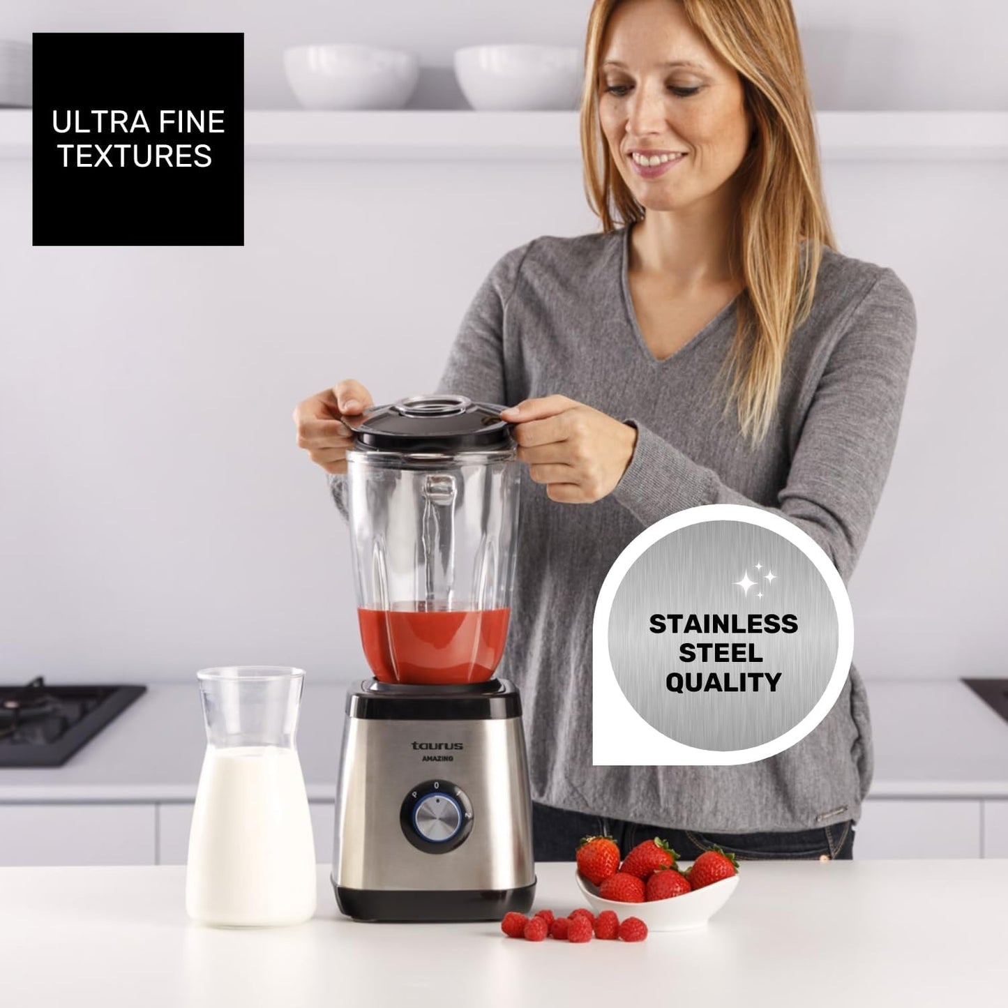 Standmixer mit Turbofunktion