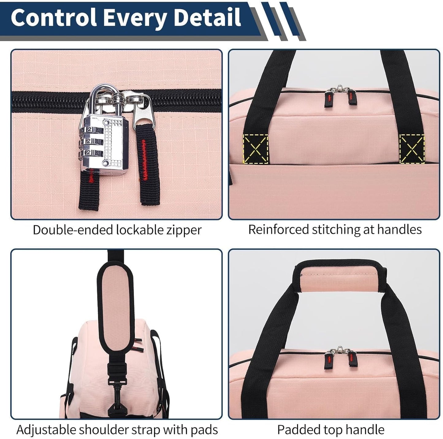 Sporttasche mit Nassfach, Pink 35 cm