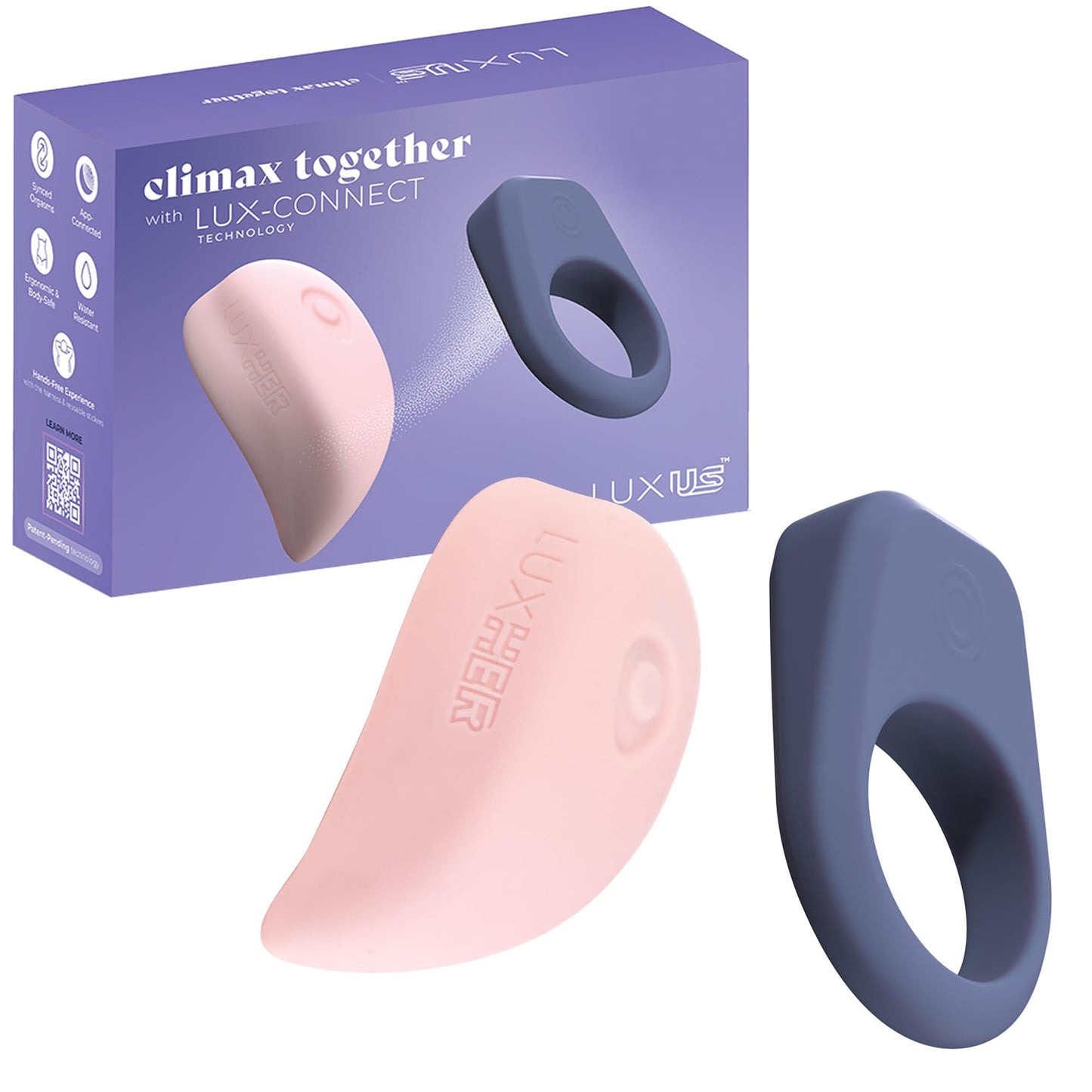 App-gesteuertes Paarspielzeug-Vibrator Set