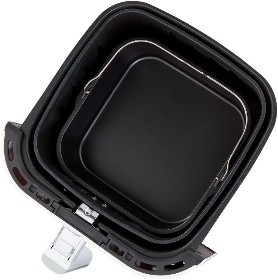 E40 XL Heissluftfritteuse mit Backfunktion (5,2 Liter), Weiss