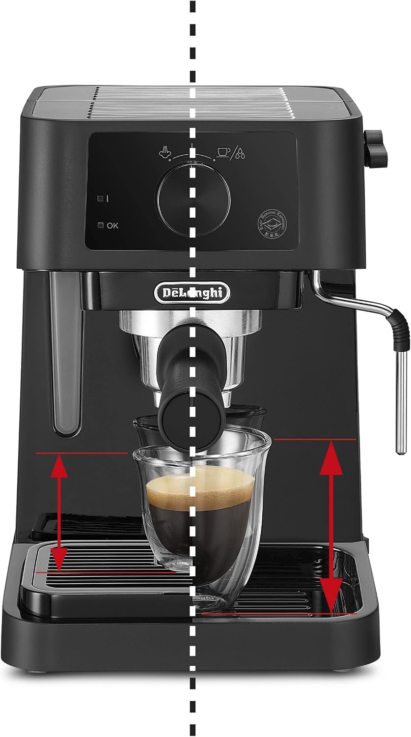 Espresso-Siebträgermaschine EC 235.BK, Espressomaschine Schwarz