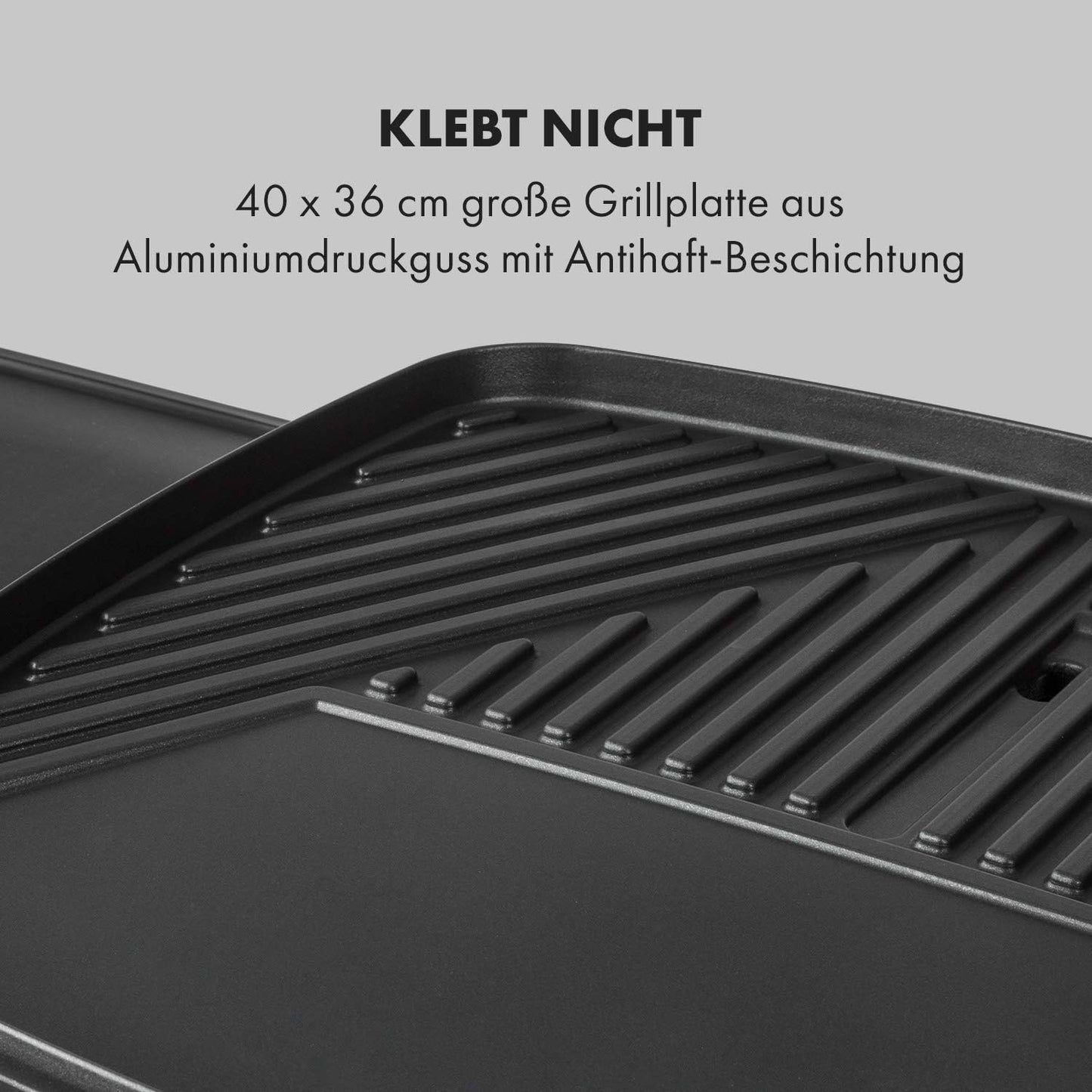 Standgrill mit EasyGrill Concept, Schwarz 2000 W