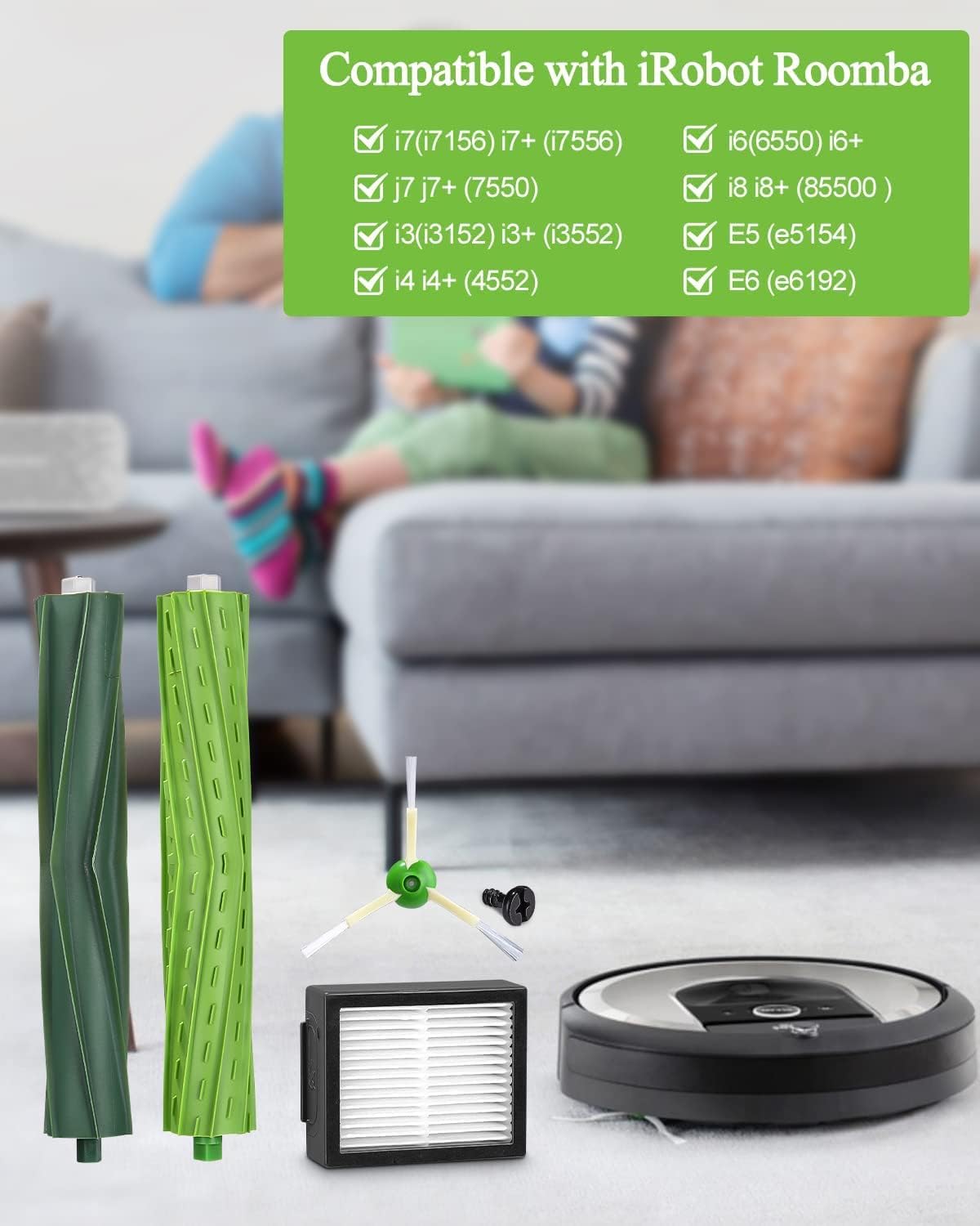 Roomba Ersatz-Bürsten-Set (24-teilig), 24 Stück