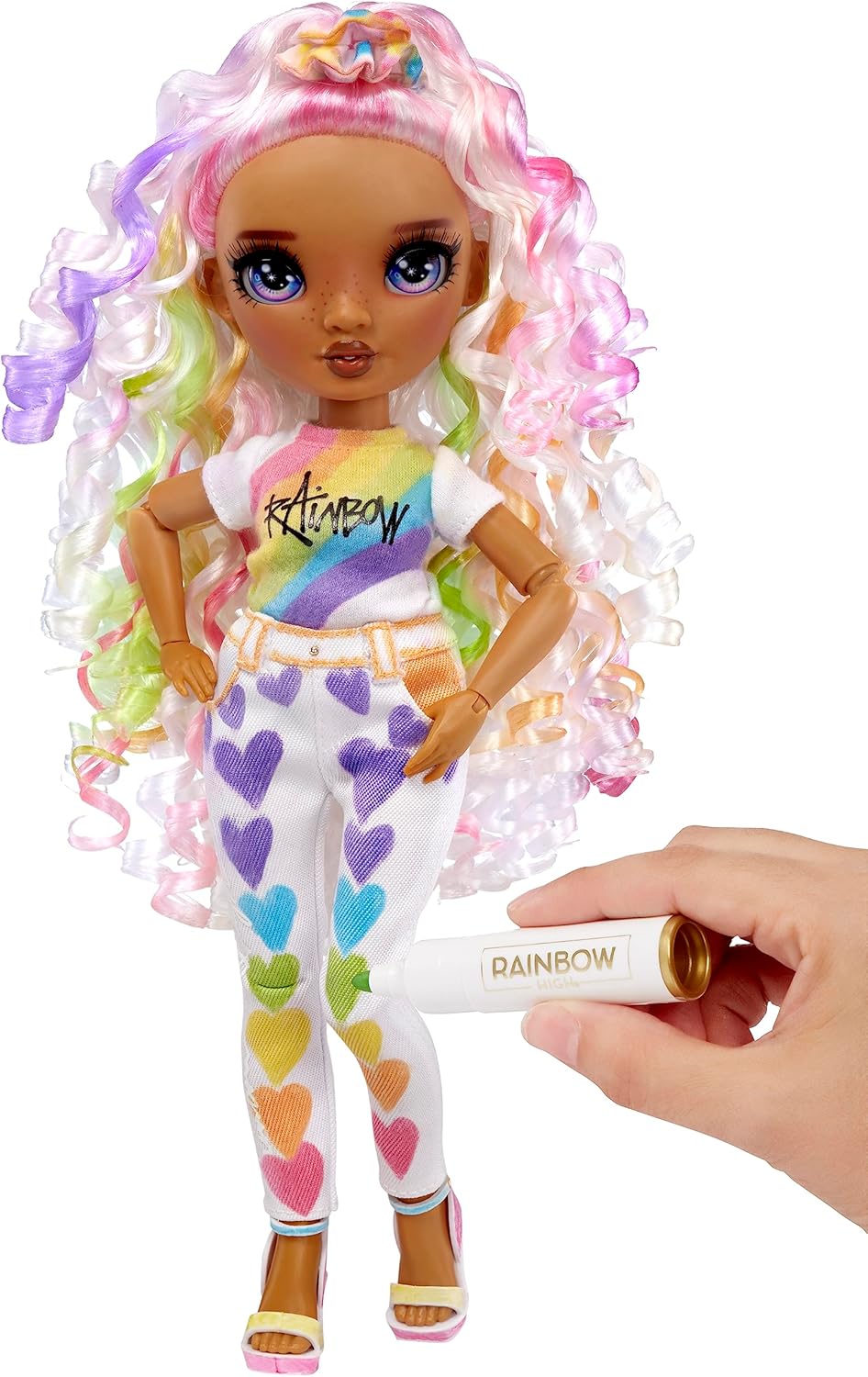 Rainbow High Color & Create, Series 1 Lila Augen