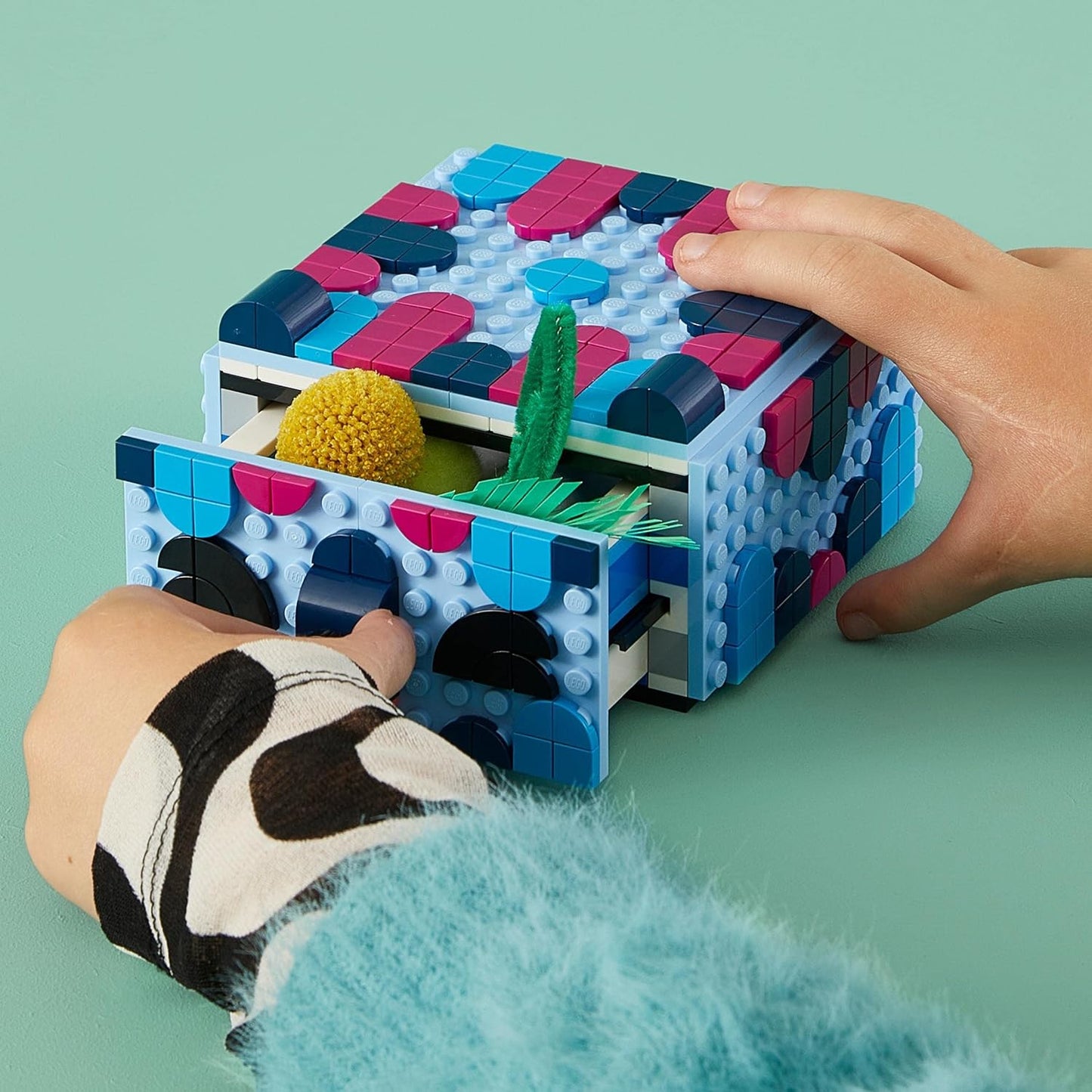 Tier-Kreativbox mit Schubfach, Single