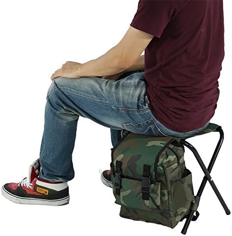 Angelrucksack mit Stuhl