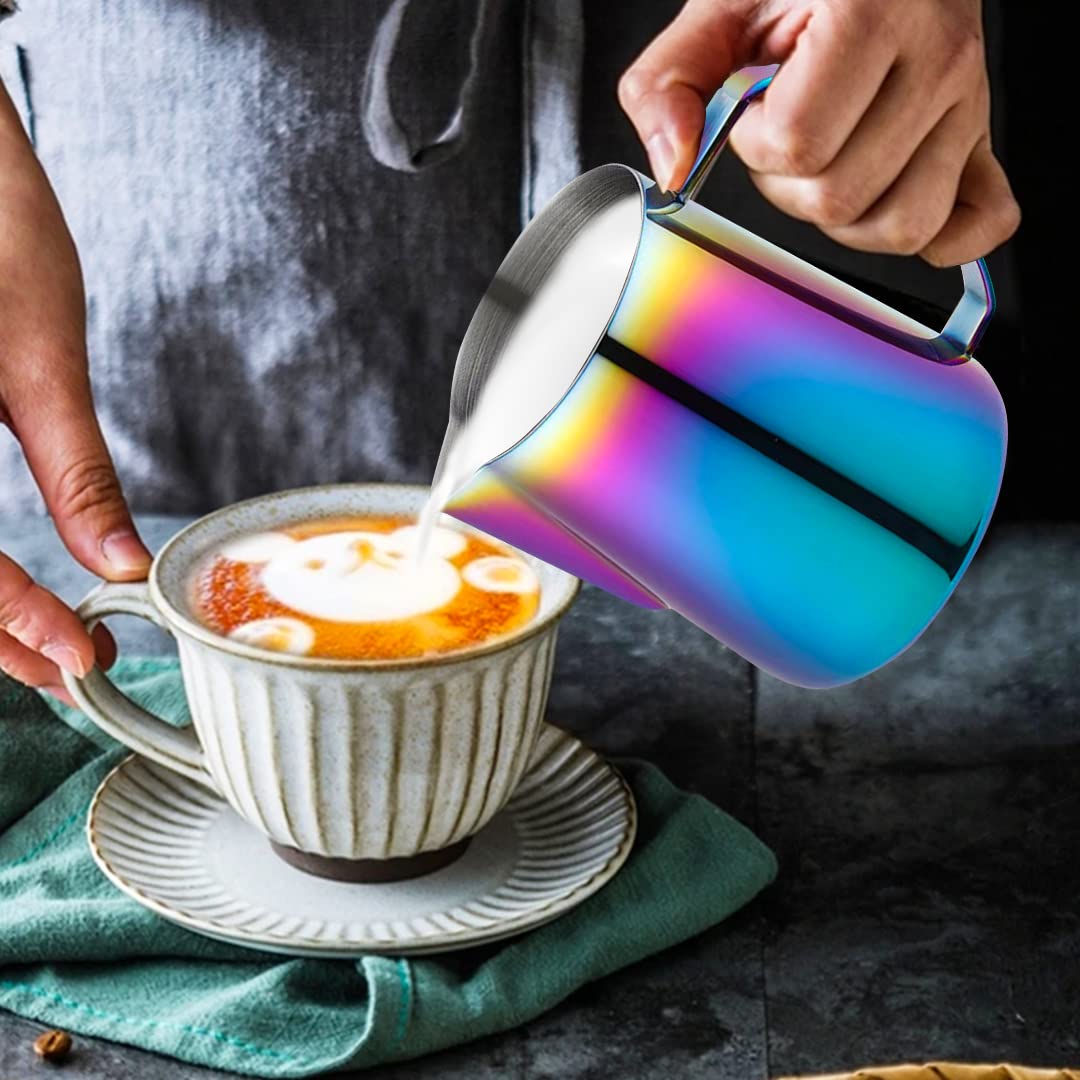 Milchkännchen mit Skala, 350ml, Colorful