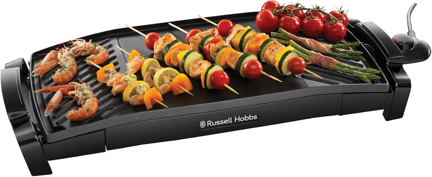 MaxiCook - Tischgrill mit herausnehmbare, antihaftbeschichteter Grillplatte, Tischgrill