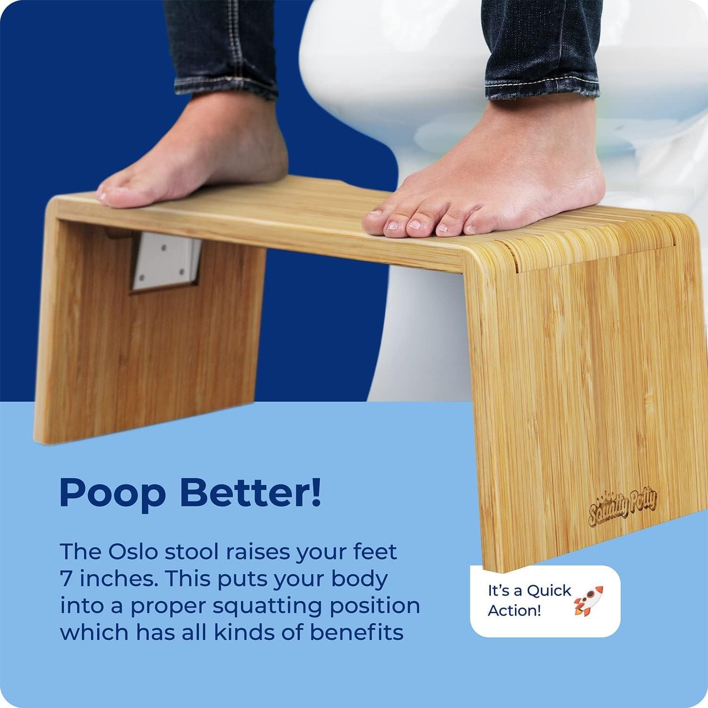 Oslo - Toilettenhocker