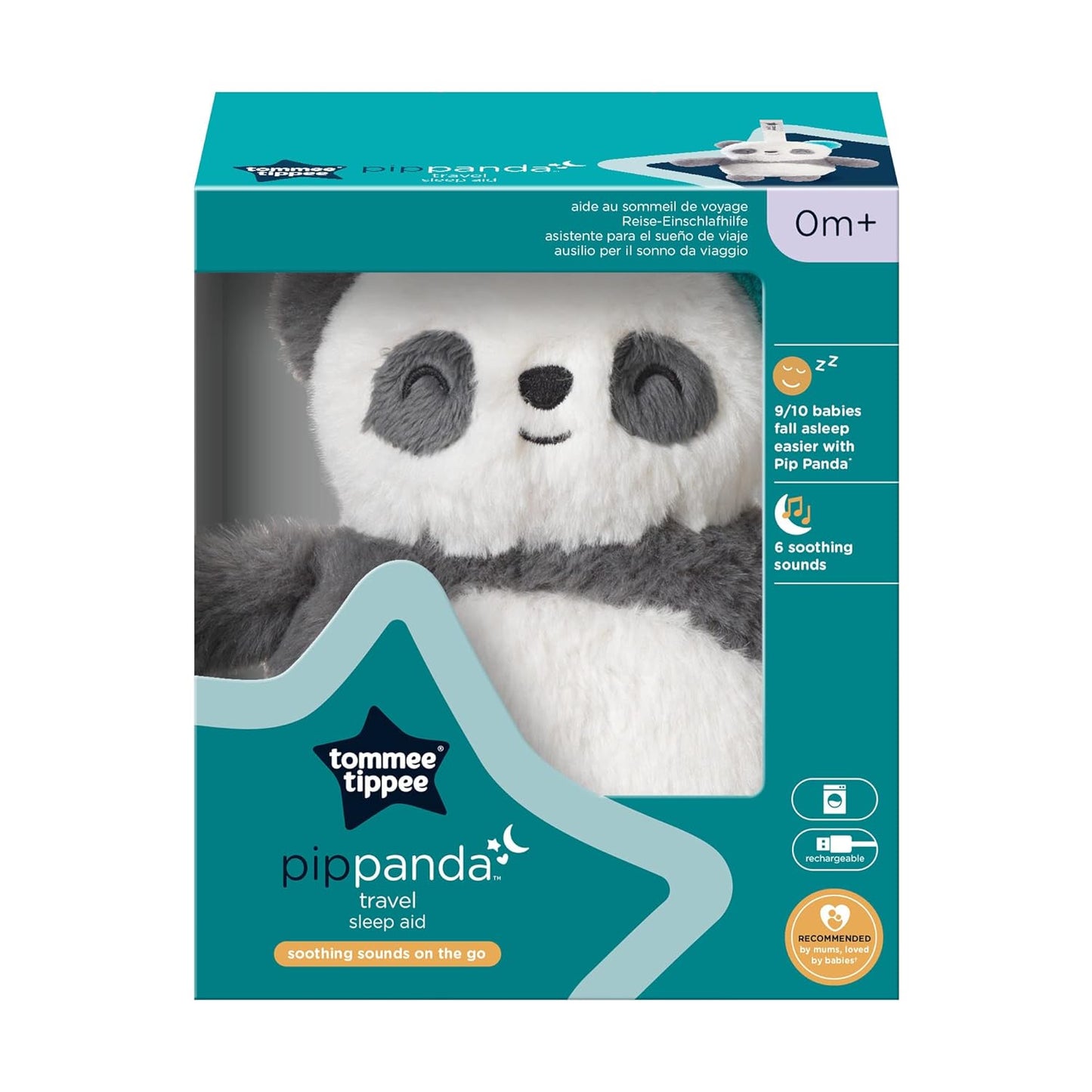 Mini Panda Einschlafhilfe mit weissem Rauschen, Klein Pip der Panda