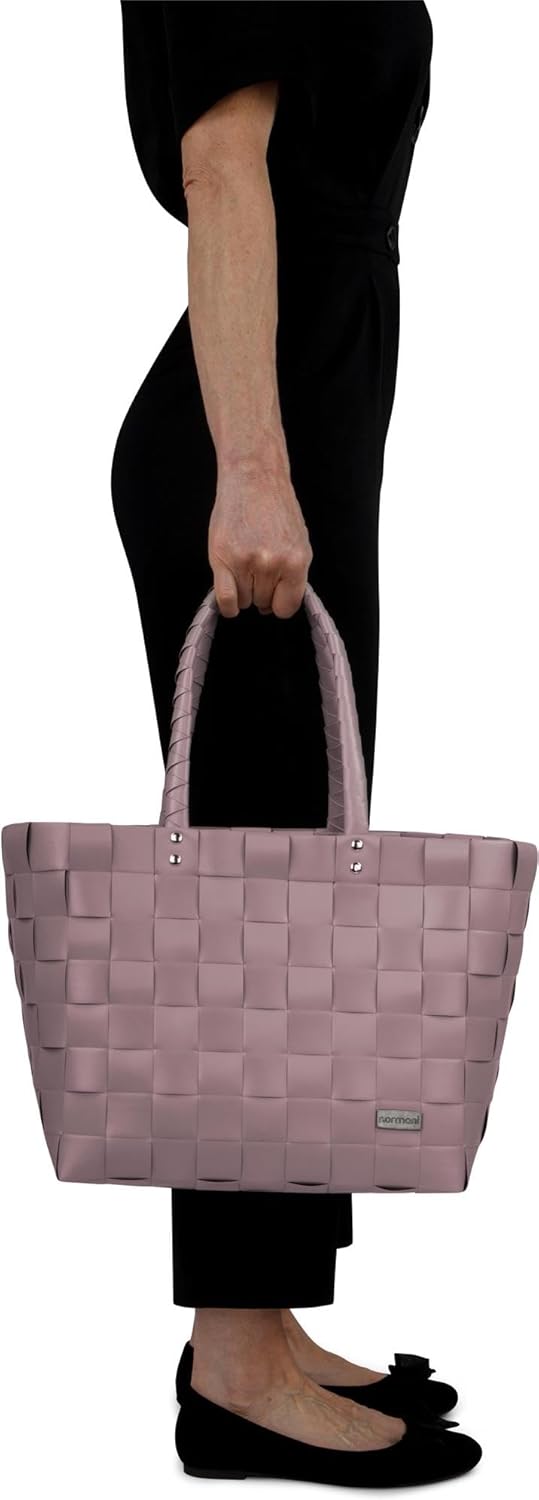 Shopper mit Innentasche, 20 Liter, Altrosa Einheitsgrösse
