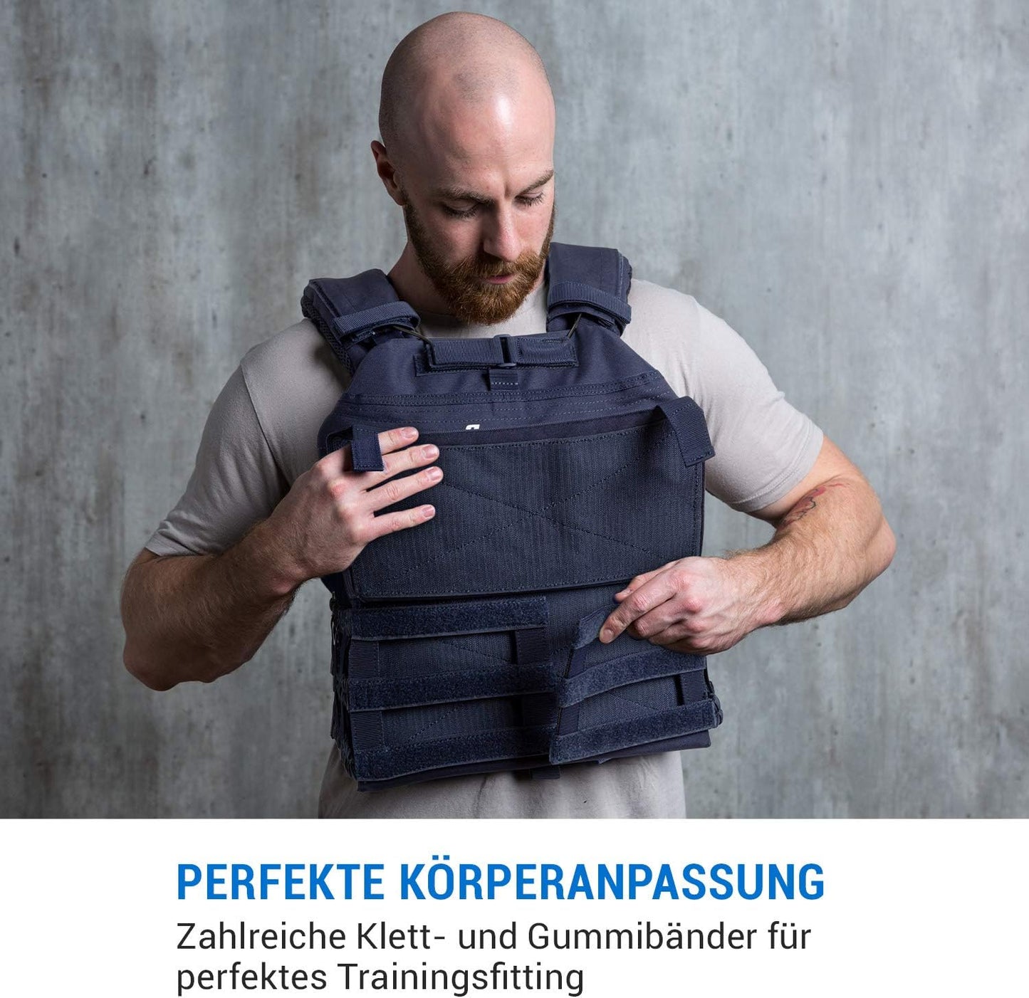 Gewichtsweste Battlevest, Blau, 8 kg