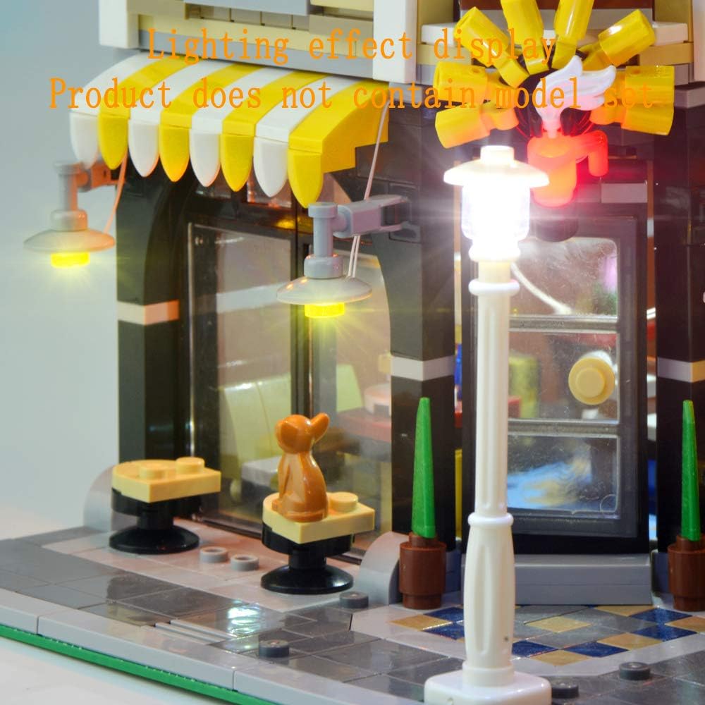 LED-Licht-Set für Assembly Square 10255, For 10255
