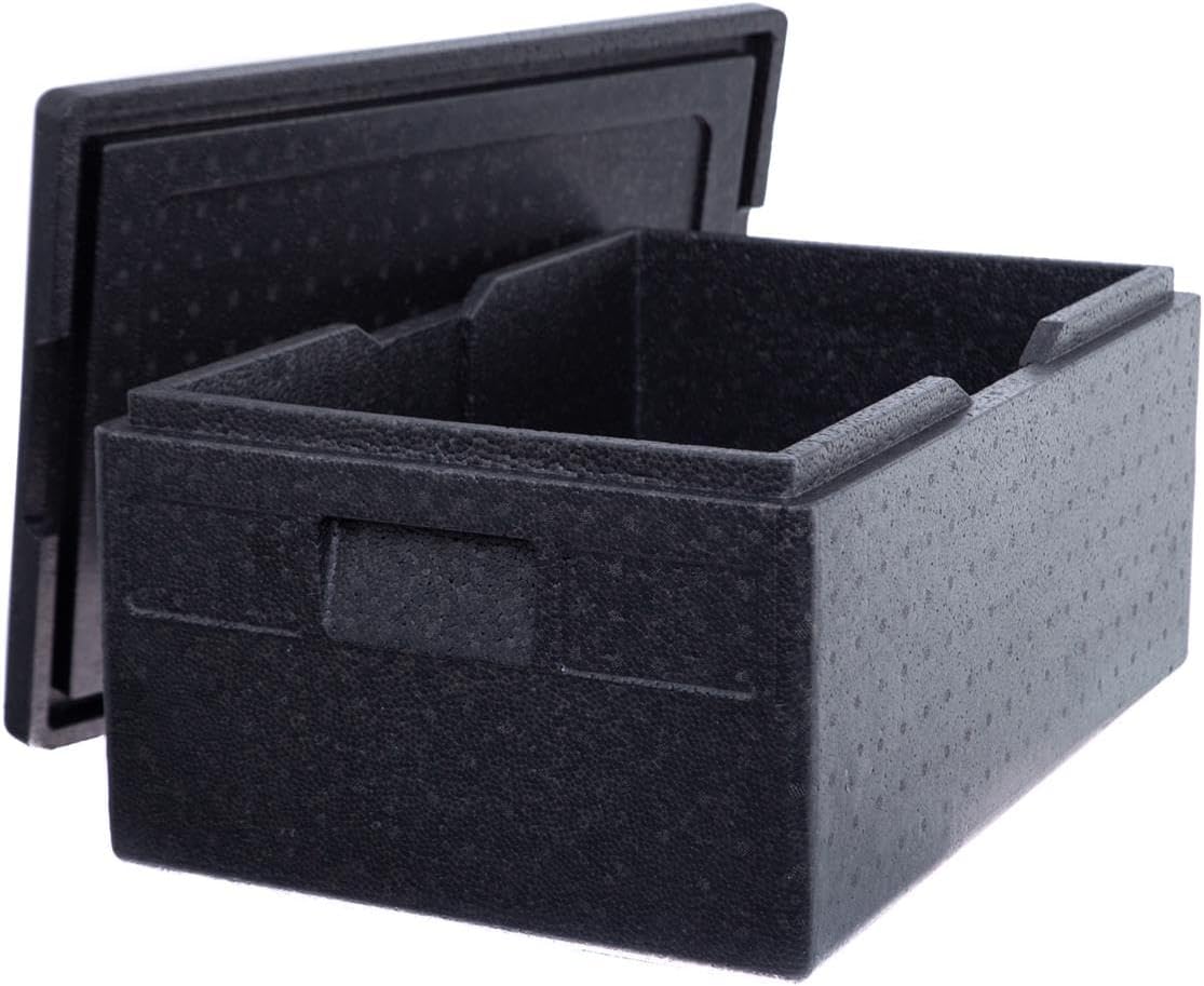 Thermobox GN 1/1 mit Deckel und Griffmulden, 40 Liter