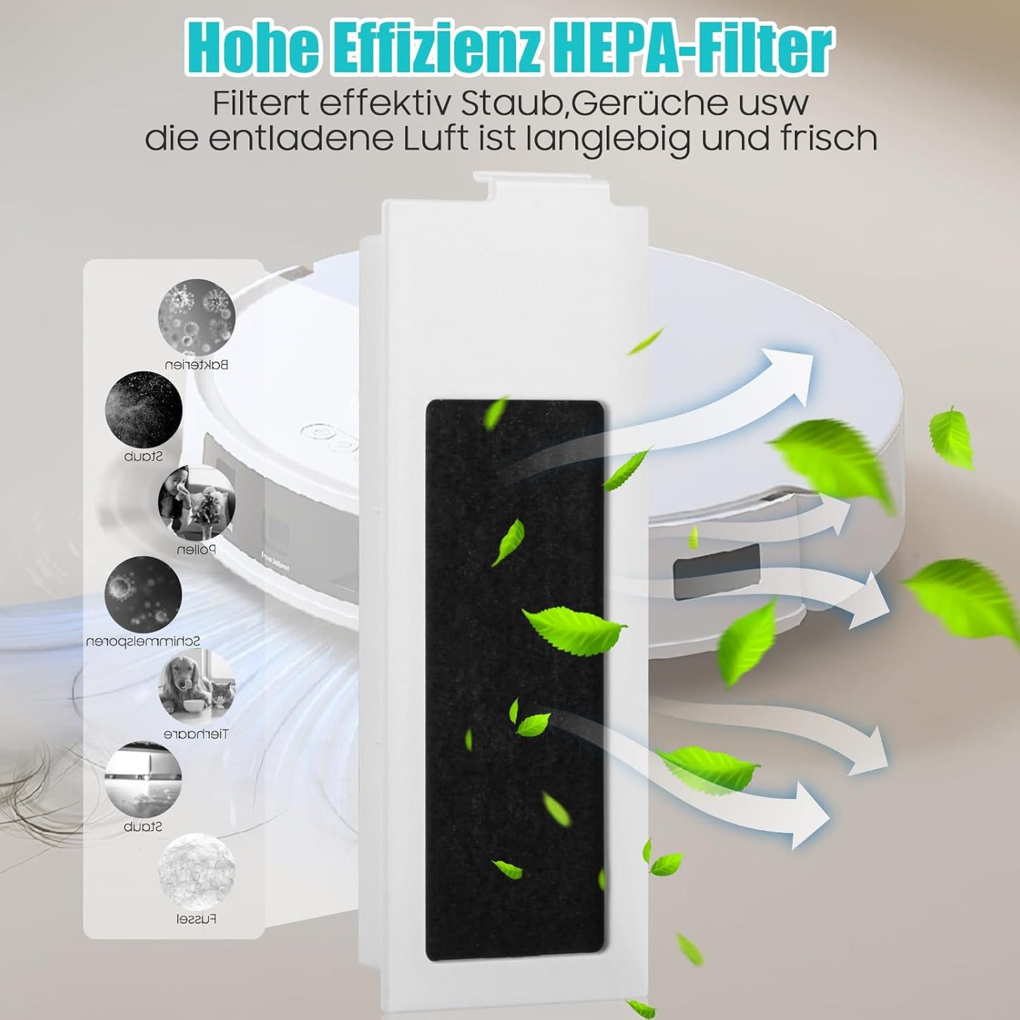 20-teiliges Zubehörset für Deebot T30 Saugroboter, Für Ecovacs Deebot T30 Omni / T30 Pro Omni / T30 Max