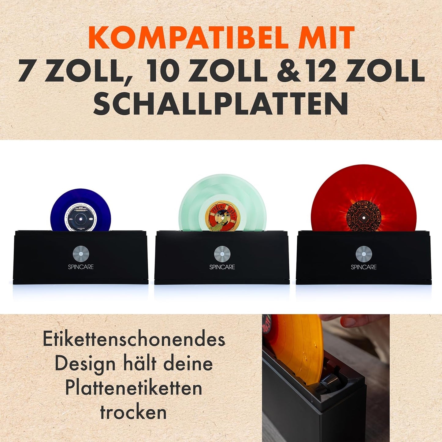 Schallplatten-Reinigungssystem