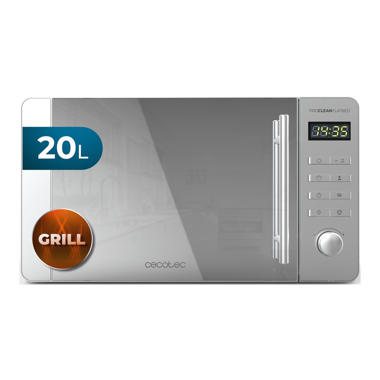 Proclean 5120 mit Grill, 20L, Stahl | Digital | Grill