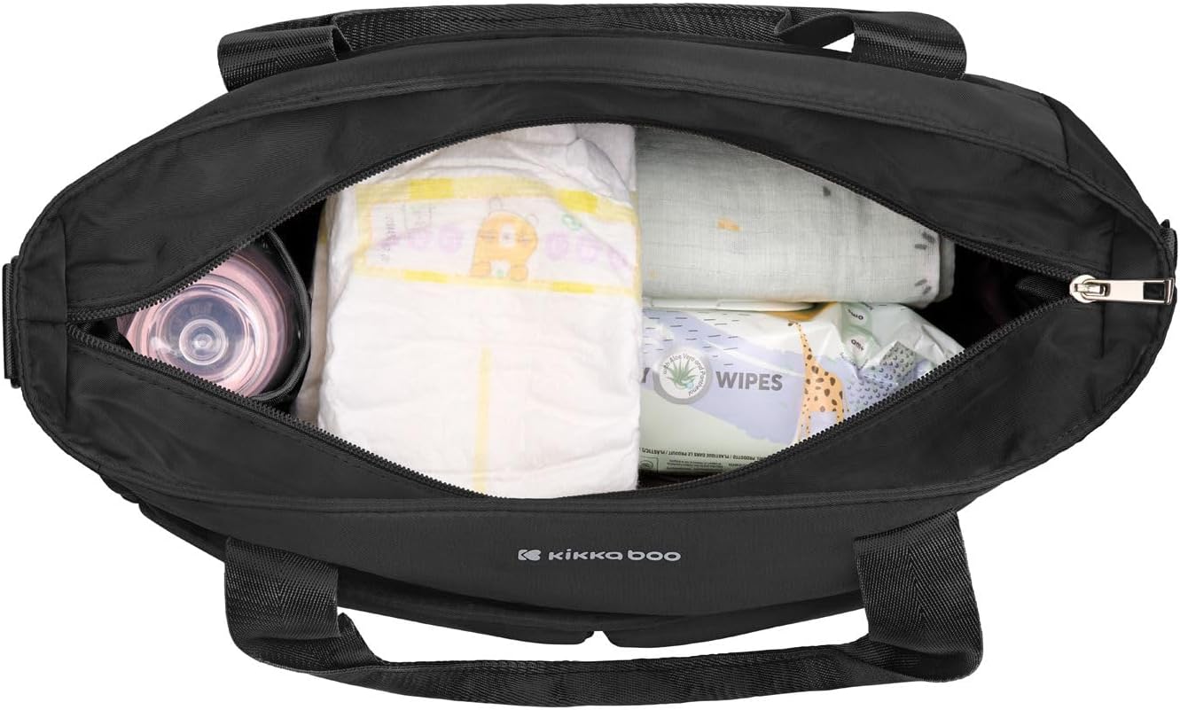 Wickeltasche Brielle, Schwarz