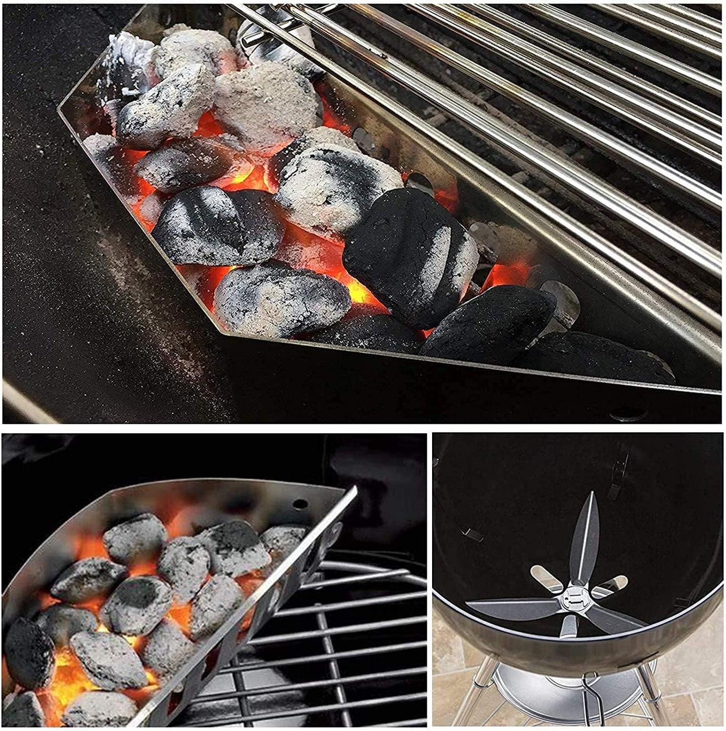 Holzkohlekörbe für Kugelgrills