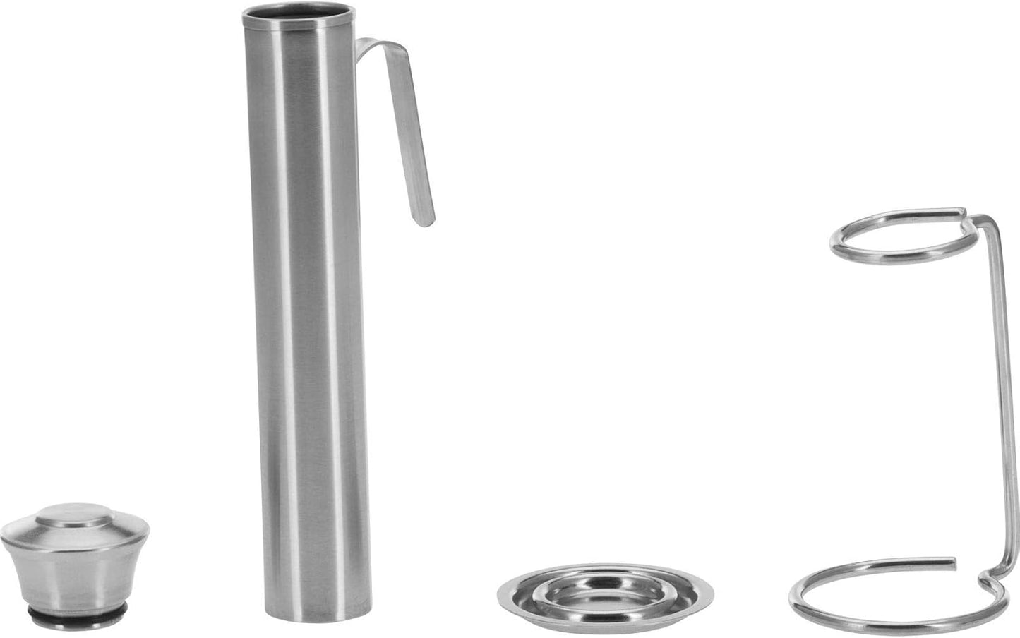 Bierwärmer mit Halter aus Edelstahl (16 cm), Bierwärmer