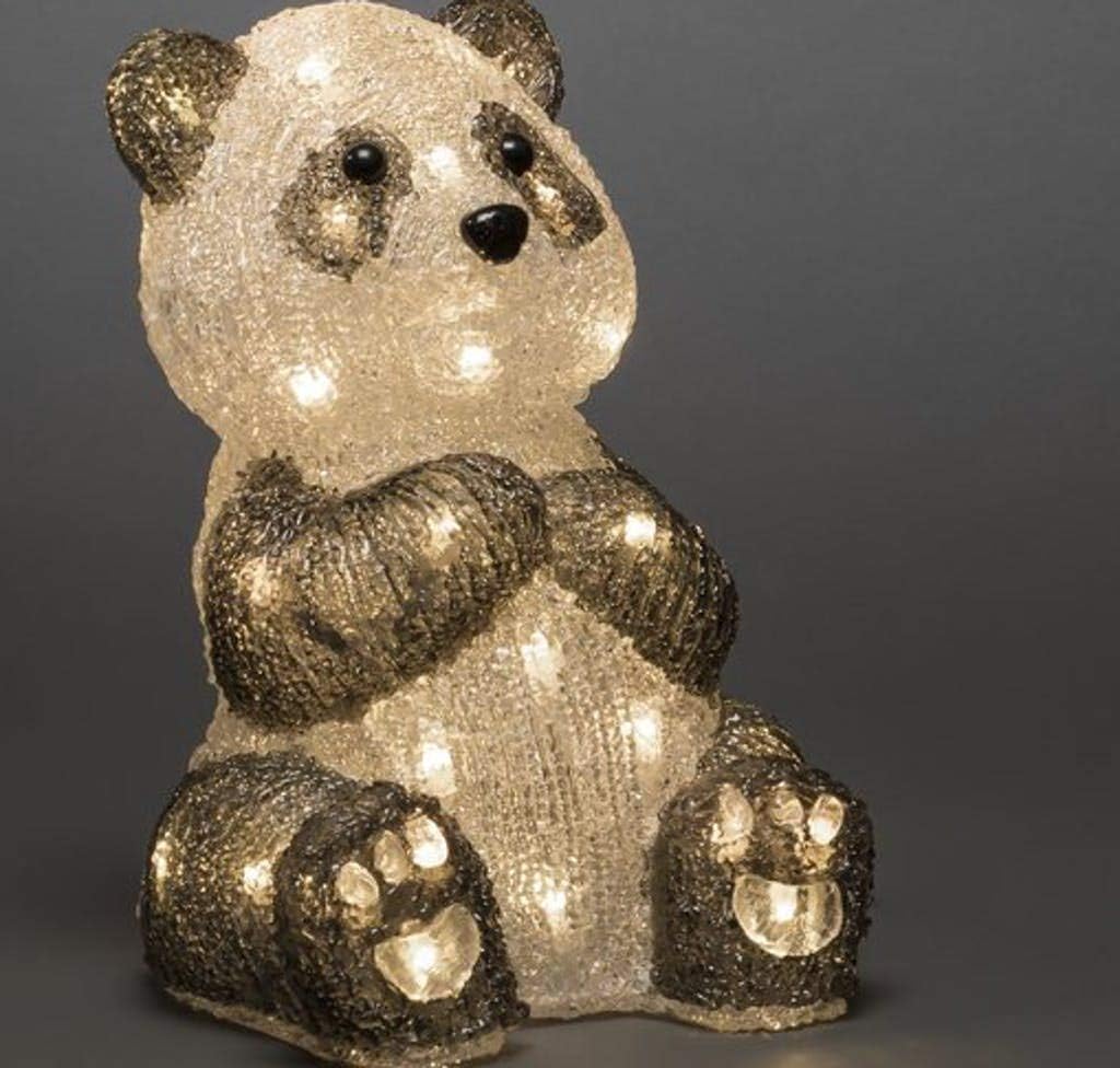 LED Acryl Pandabär