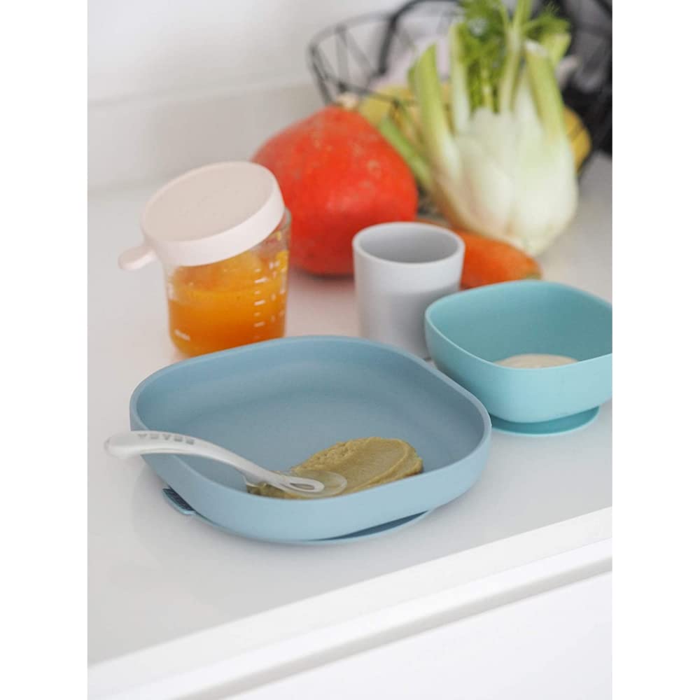 Baby-Essensset aus Silikon, Dschungel 100 g (1er Pack)