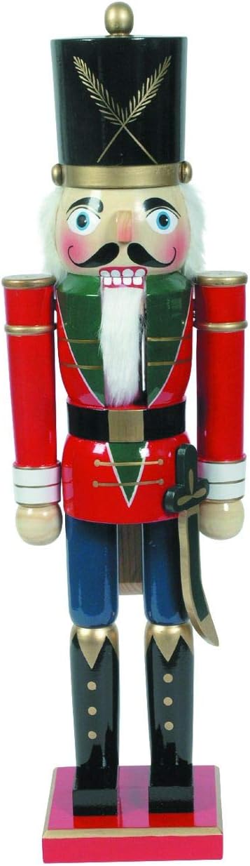 Nussknacker Deko-Figur, Mit Säbel
