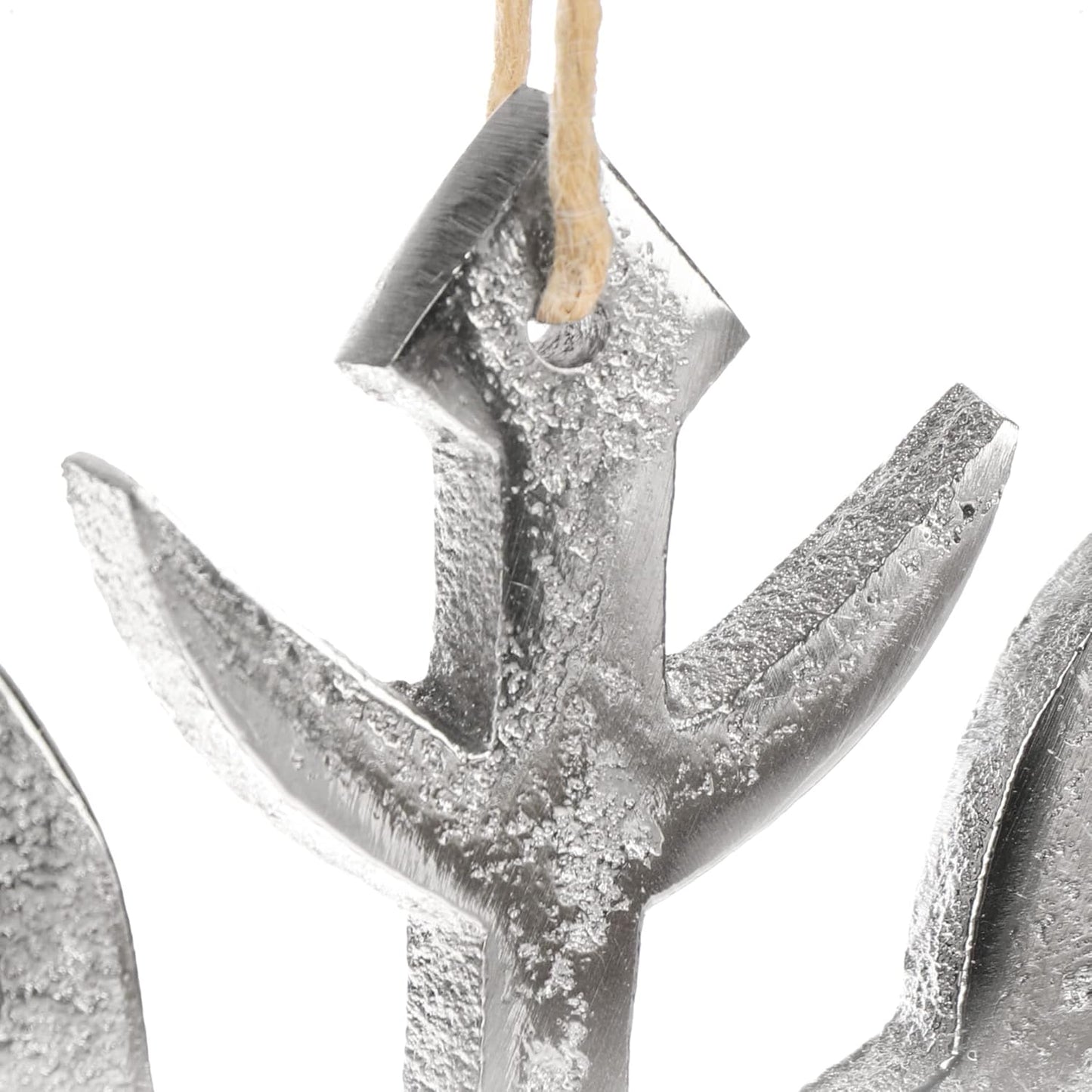 Schneeflocken-Set, 6 Stück 6 Stück - 11cm - Alu