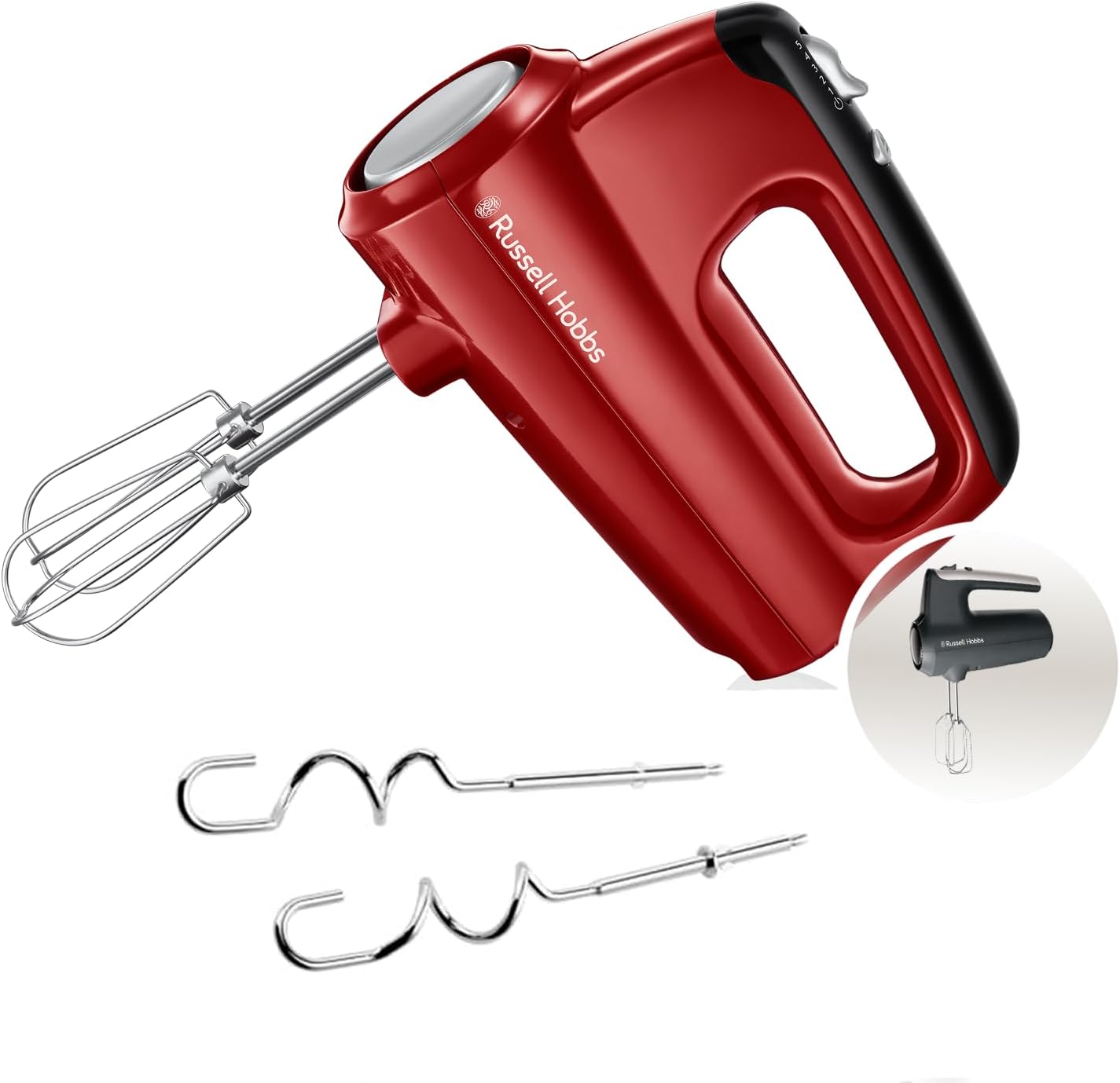 Handmixer Desire 24670-56 mit Turbofunktion, Rot